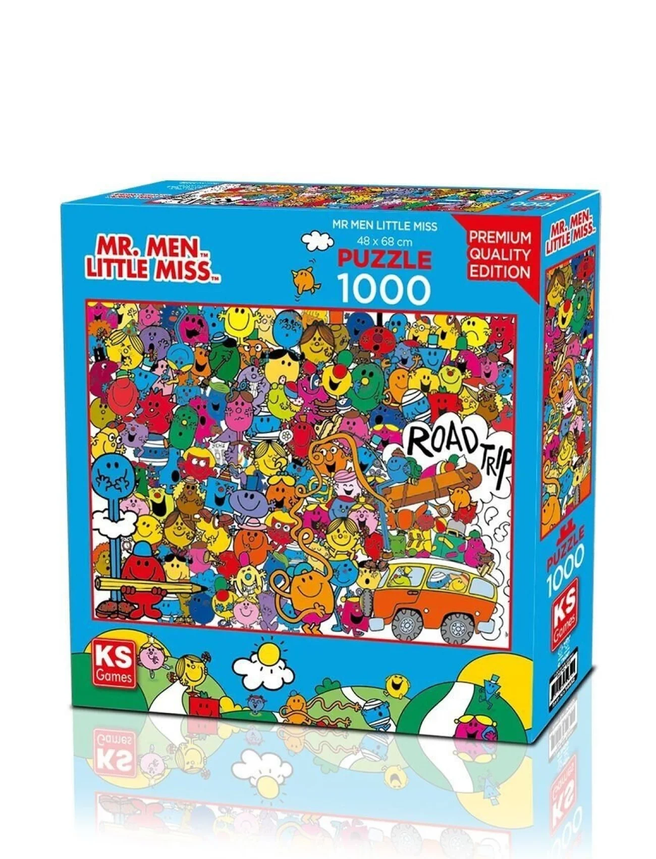 14452 PUZZLE 1000 MR MEN LİSANSLI 1000 PARÇA YETİŞKİN PUZZLE