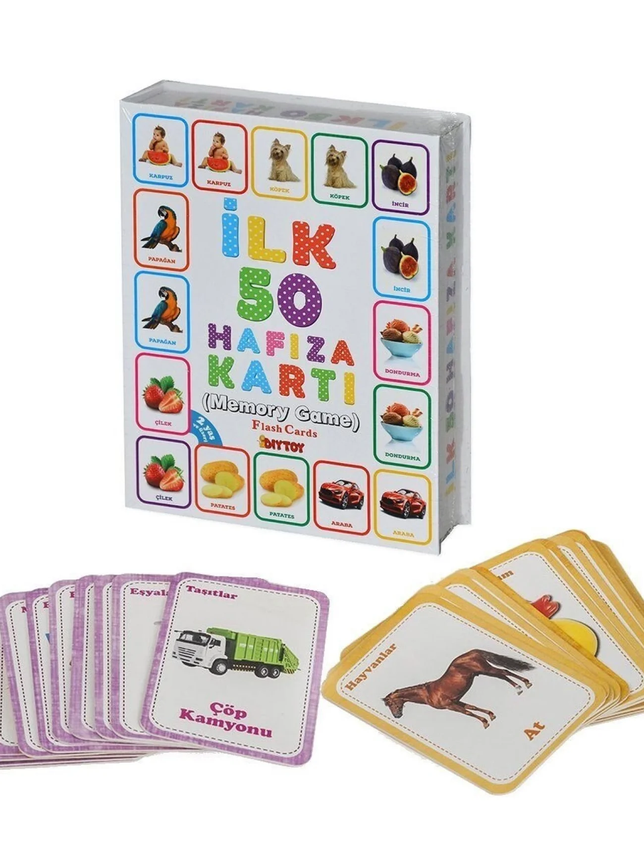 1475 İLK 50 HAFIZA KARTLARI (MEMORY GAME )