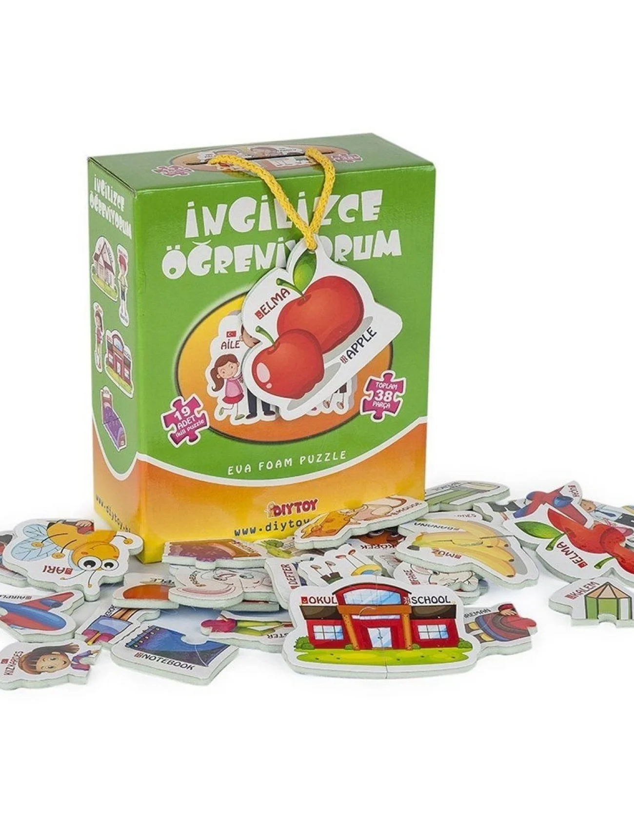 1484 İNGİLİZCE ÖĞRENİYORUM KUTULU T00052148