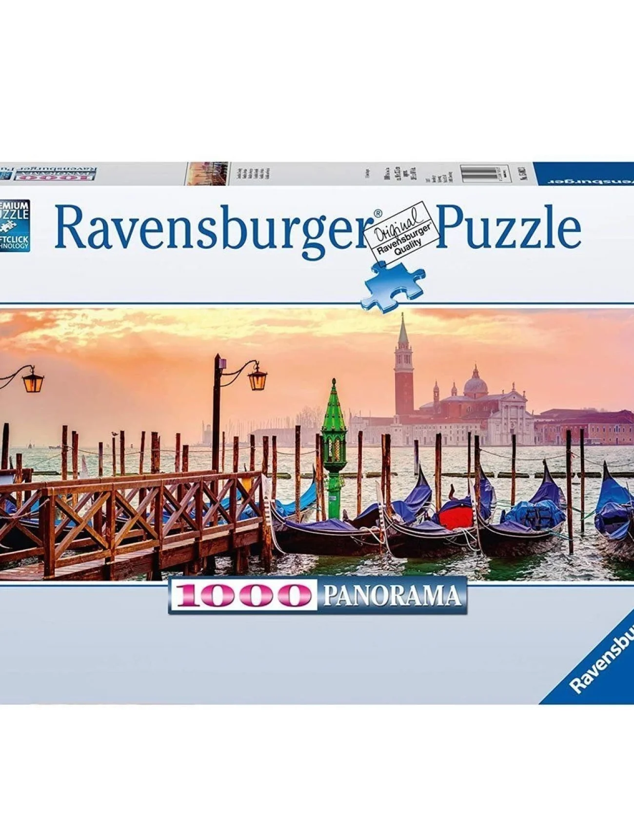 150823 Ravensburger, Gondollar, 1000 Parça Puzzle
