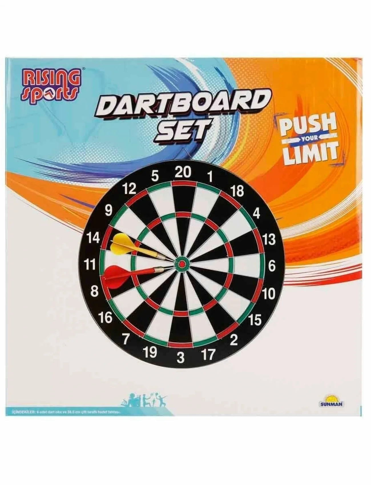 15326 SUN-RST-RSP-Dart 6 Oklu 36,5 cm - Sunman