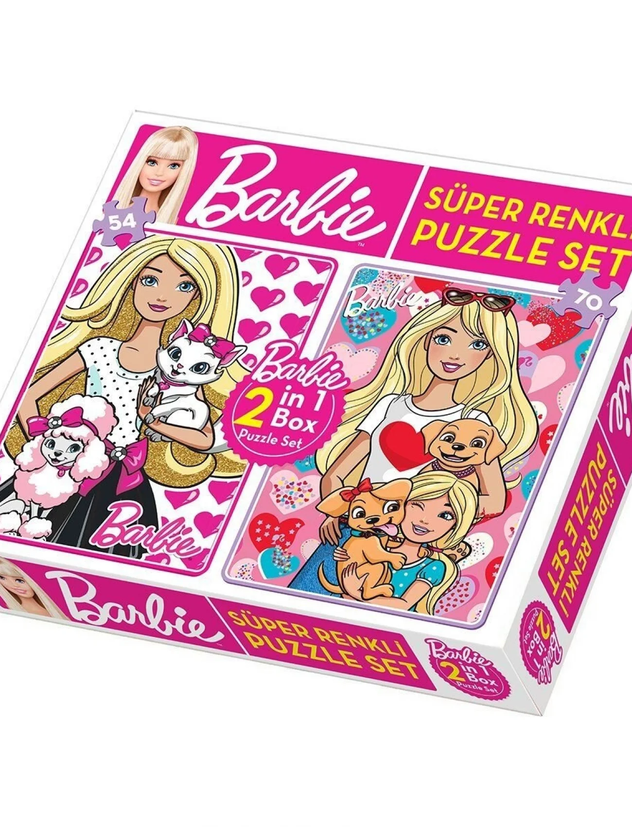 1542 BARBİE 2İN 1 PUZZLE