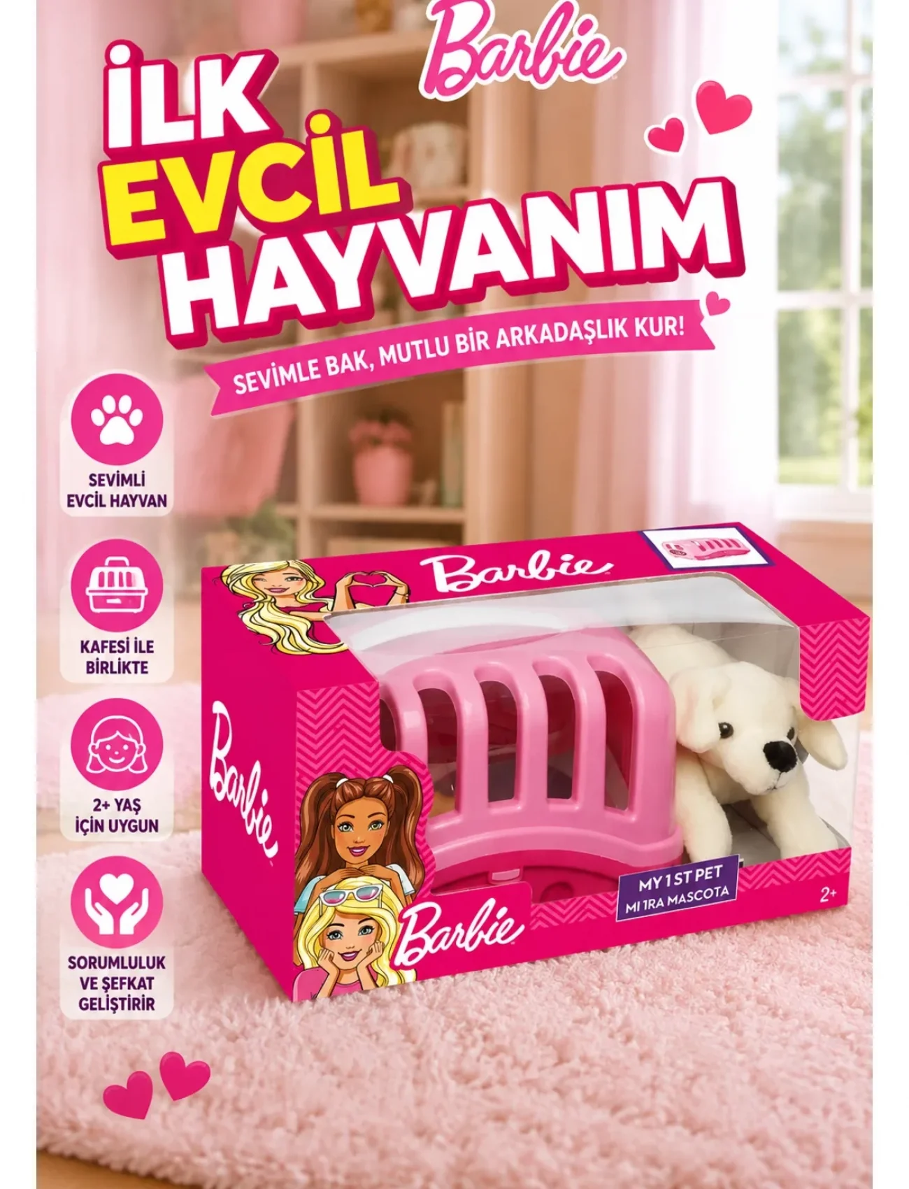 1605 BARBIE İLK EVCİL HAYVANIM