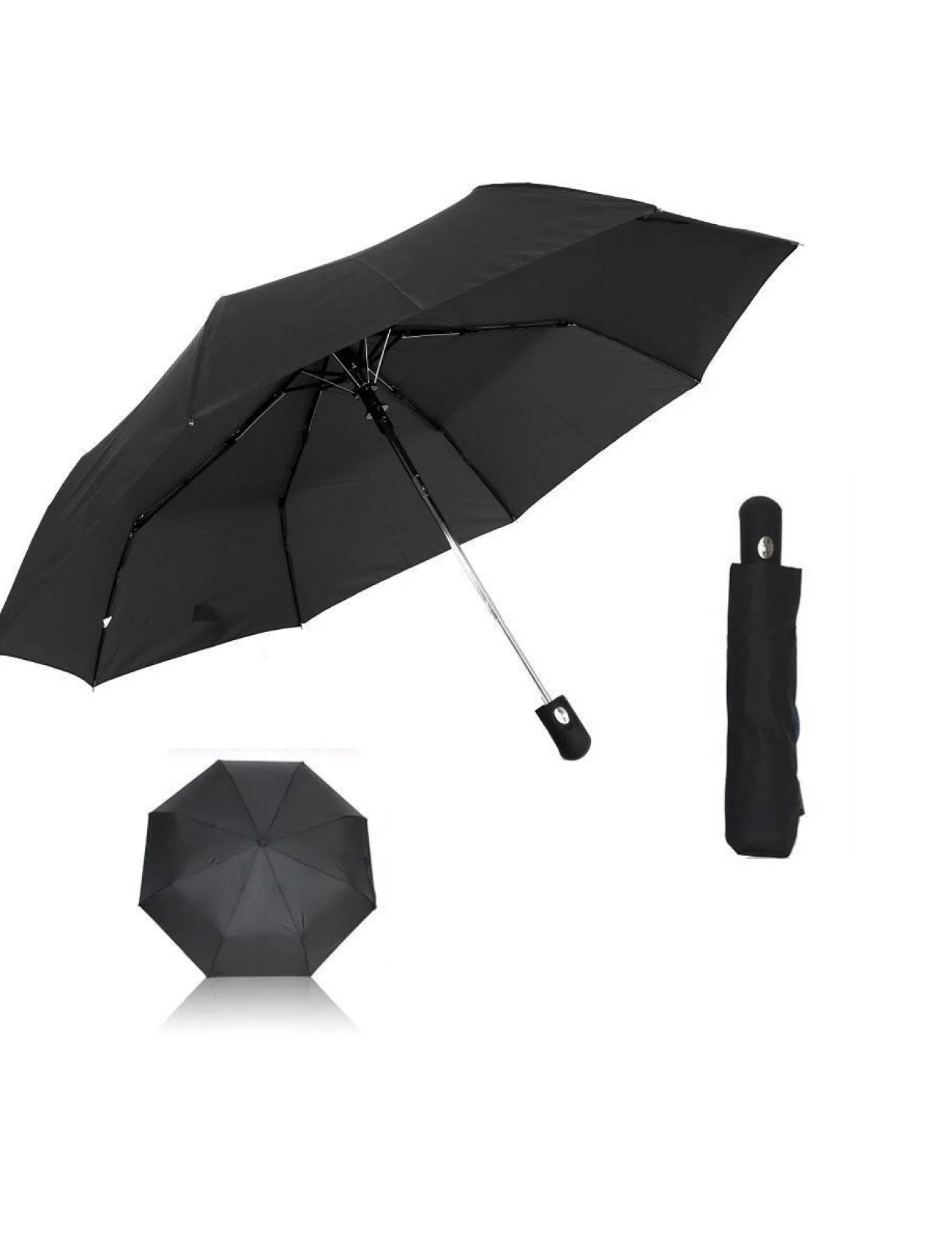 162305AO Katlanabilir Şemsiye (Pongee Kumas) 8 Telli