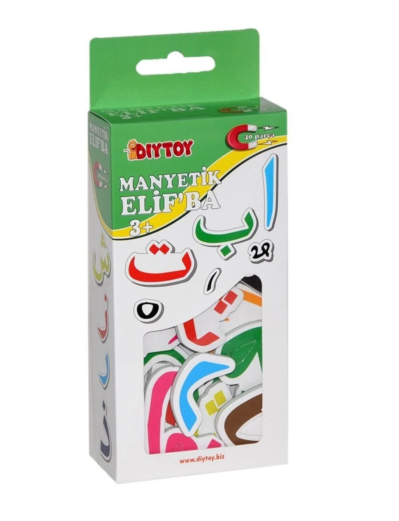 1642 DıyToy, Manyetik Elifba / +3 yaş