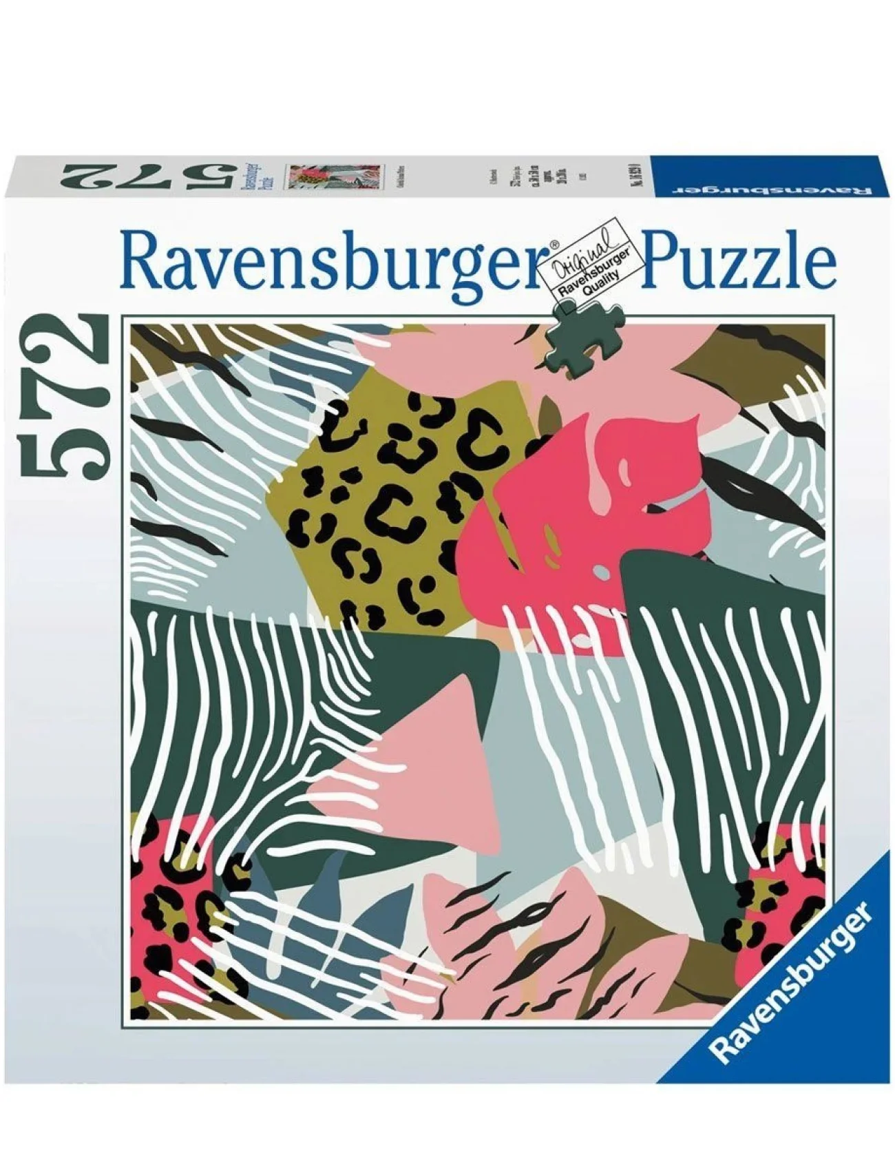 169290 Ravensburger Hayvan Desenleri 572 Parça Puzzle