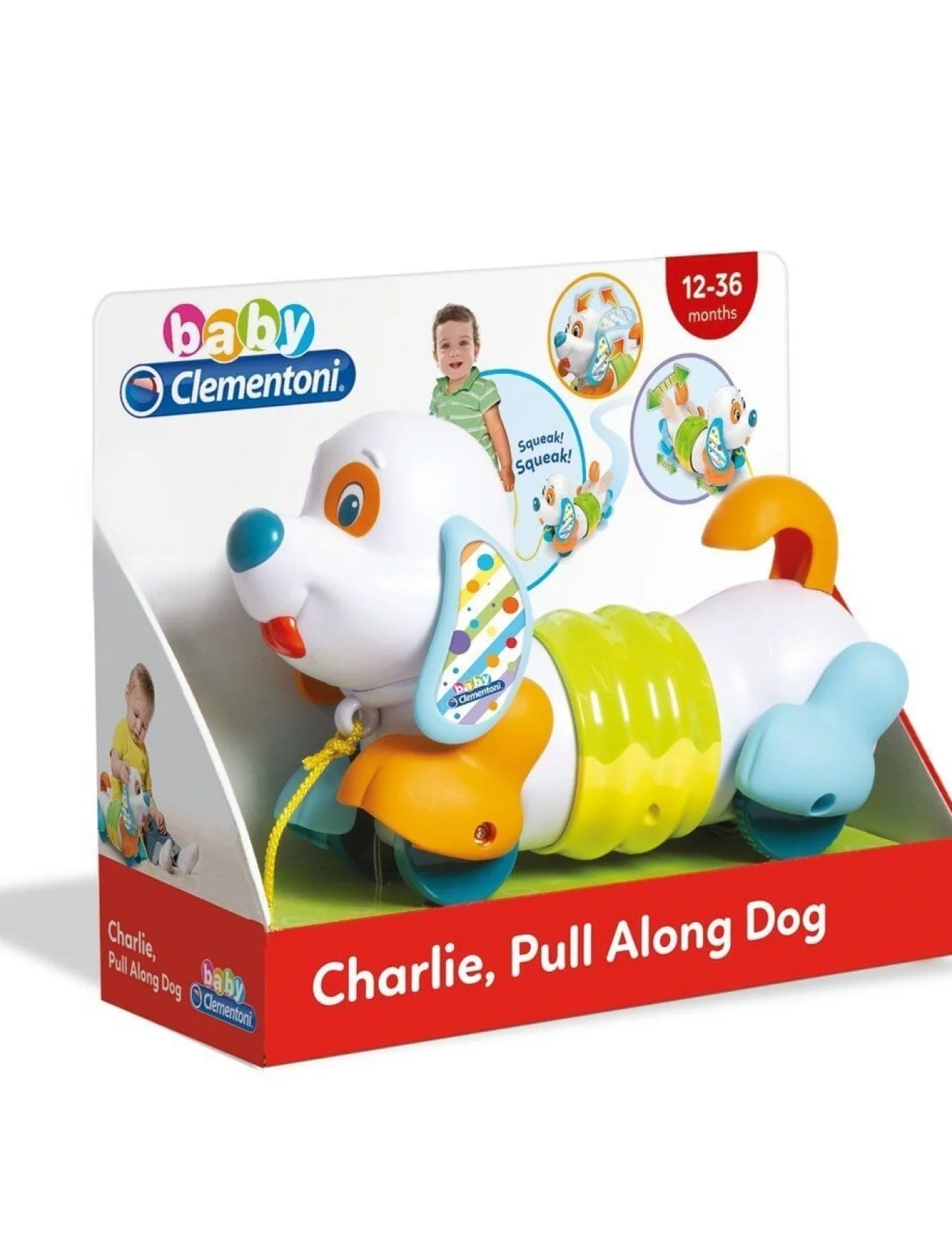 17262 Baby Clementoni - Çek Çek Köpek +9 ay