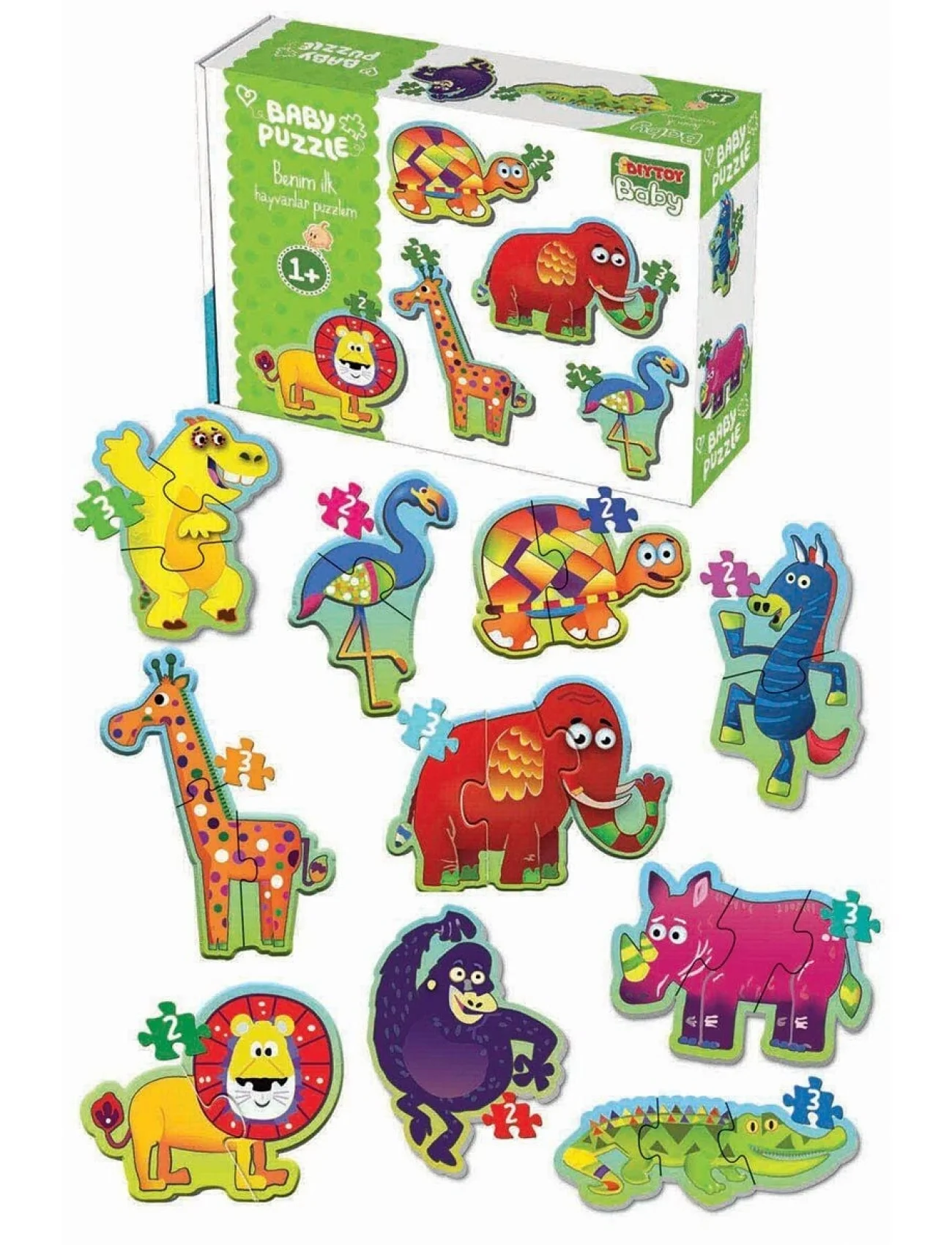 1727 BABY PUZZLE BENİM İLK PUZZLEM ORMAN HAYVANLARI
