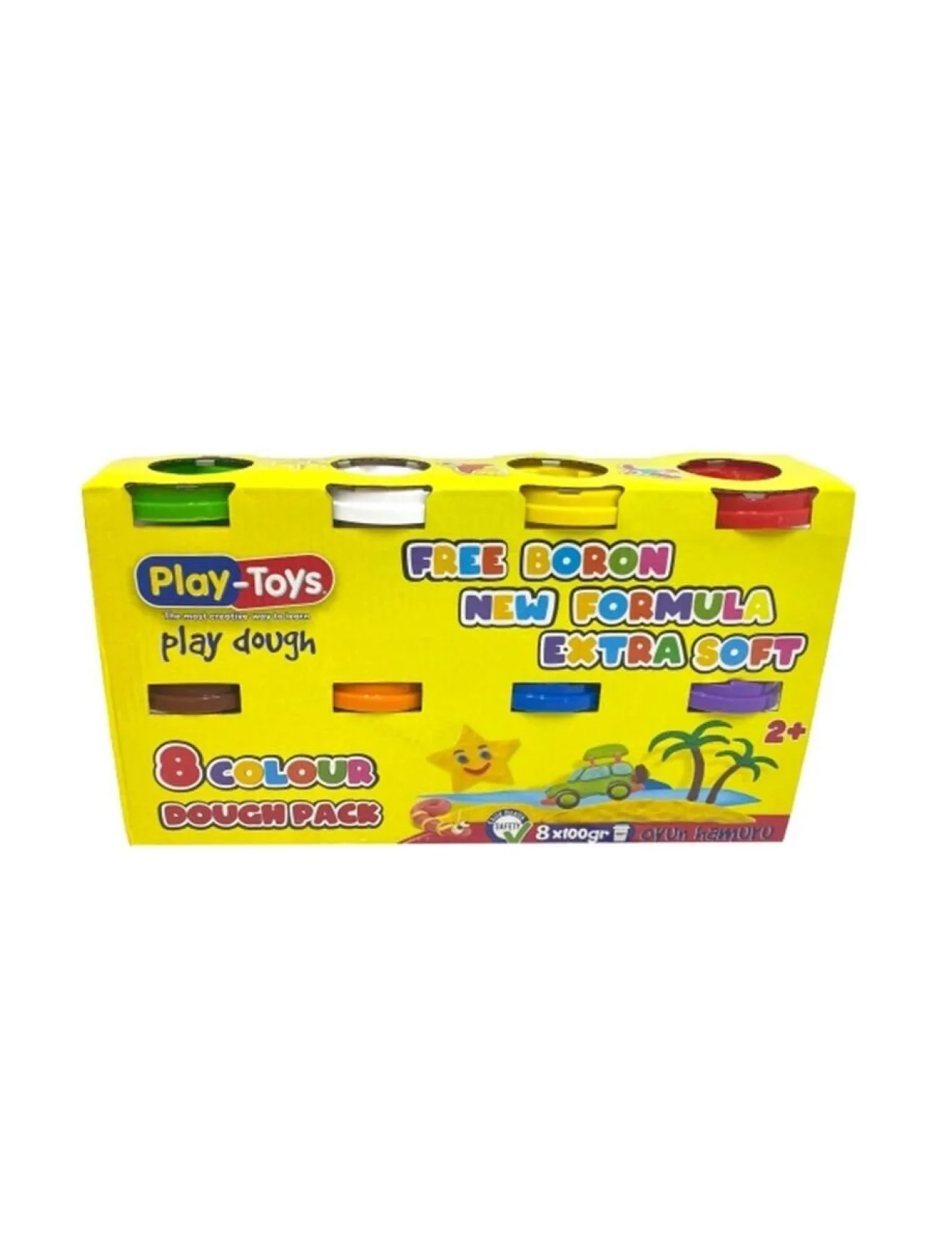 1727 PLAY-TOYS 8X100 GR OYUN HAMURU
