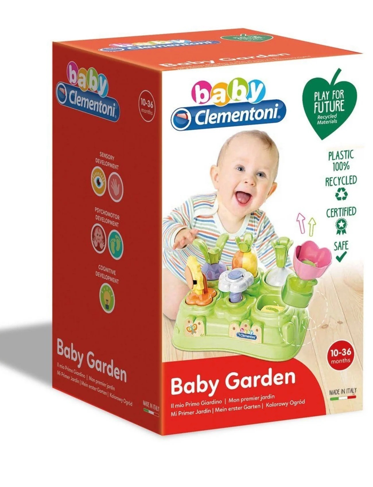 17277 Baby Clementoni - Renkli Bahçe 10-36 ay