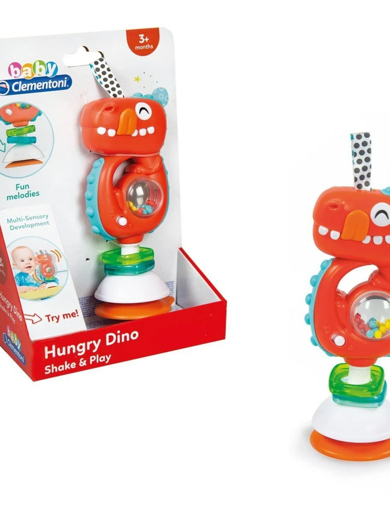 17330 Baby Clementoni - İnteraktif Dinozor Oyuncak +6 ay