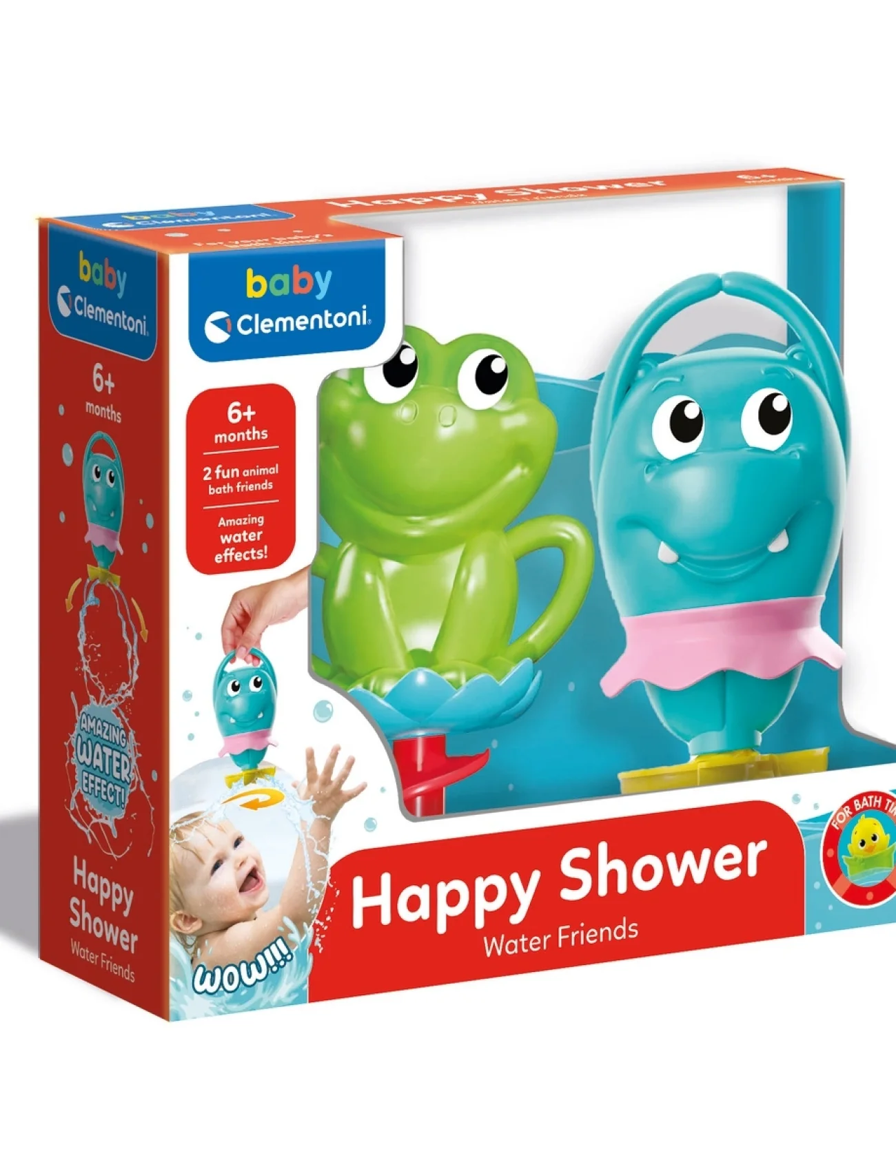 17444 Baby Clementoni - İlk Arkadaşlarım Banyo Oyuncağı +6 ay