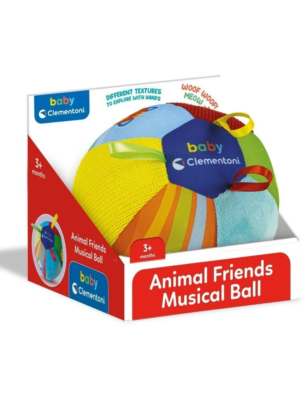 17464 Baby Clementoni - Müzikli Aktivite Topu +3 ay