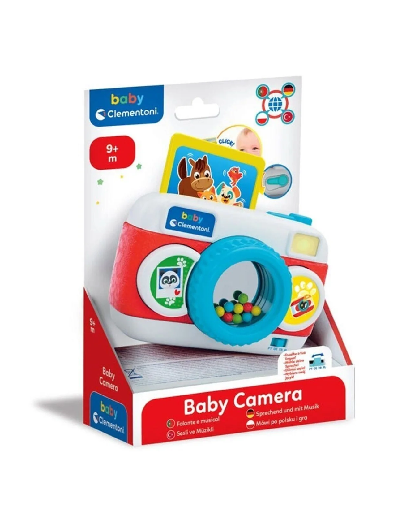 17527 Baby Clementoni - Bebek Kamerası +6 ay