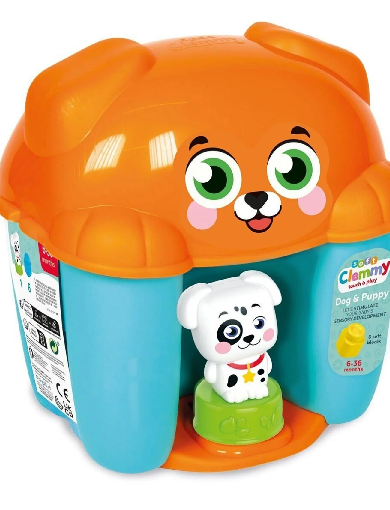 17769 Soft Clemmy - Yumuşak Blok Kova Seti Köpekçik