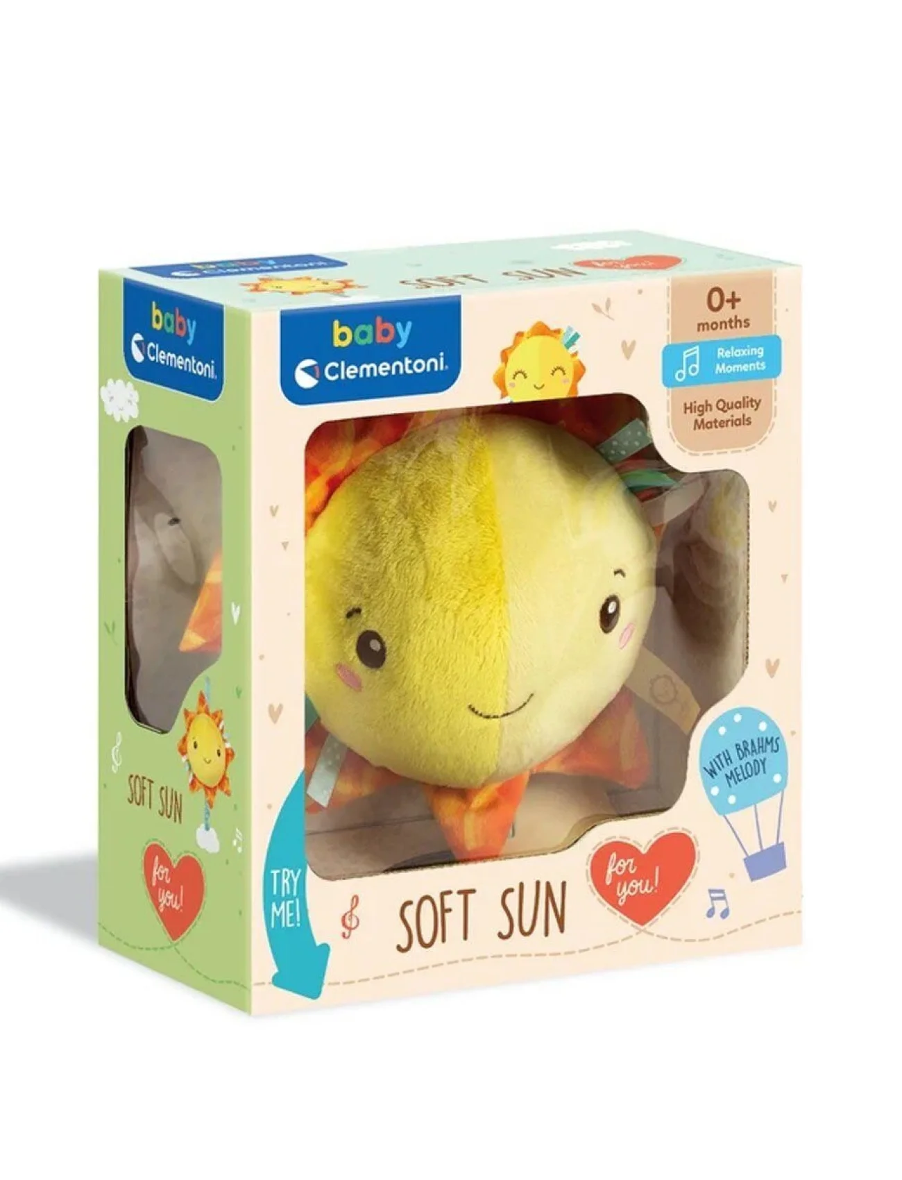 17795 Baby Clementoni - Müzikli Pelüş Güneş