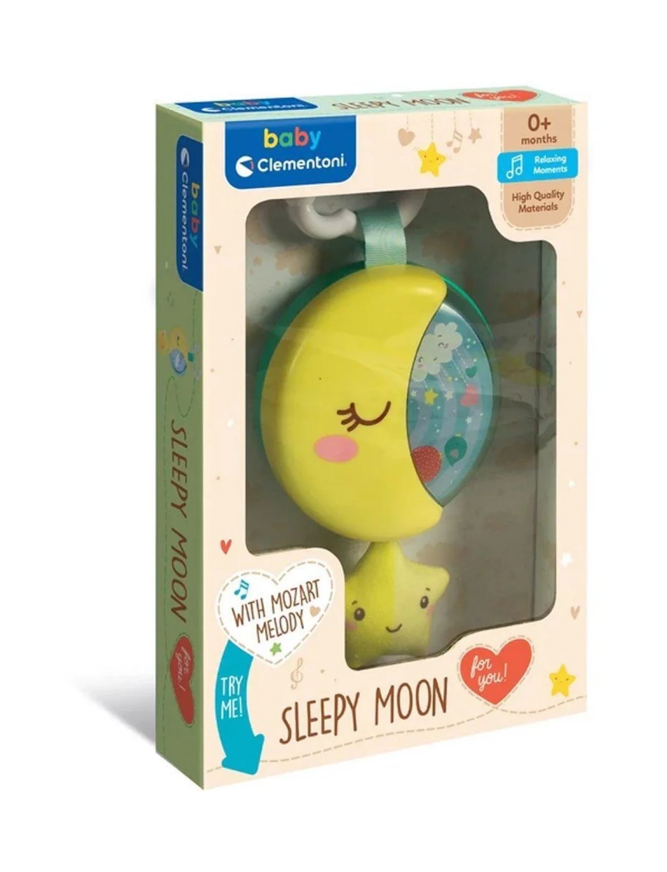 17796 Baby Clementoni - Melodili Ay Müzik Kutusu
