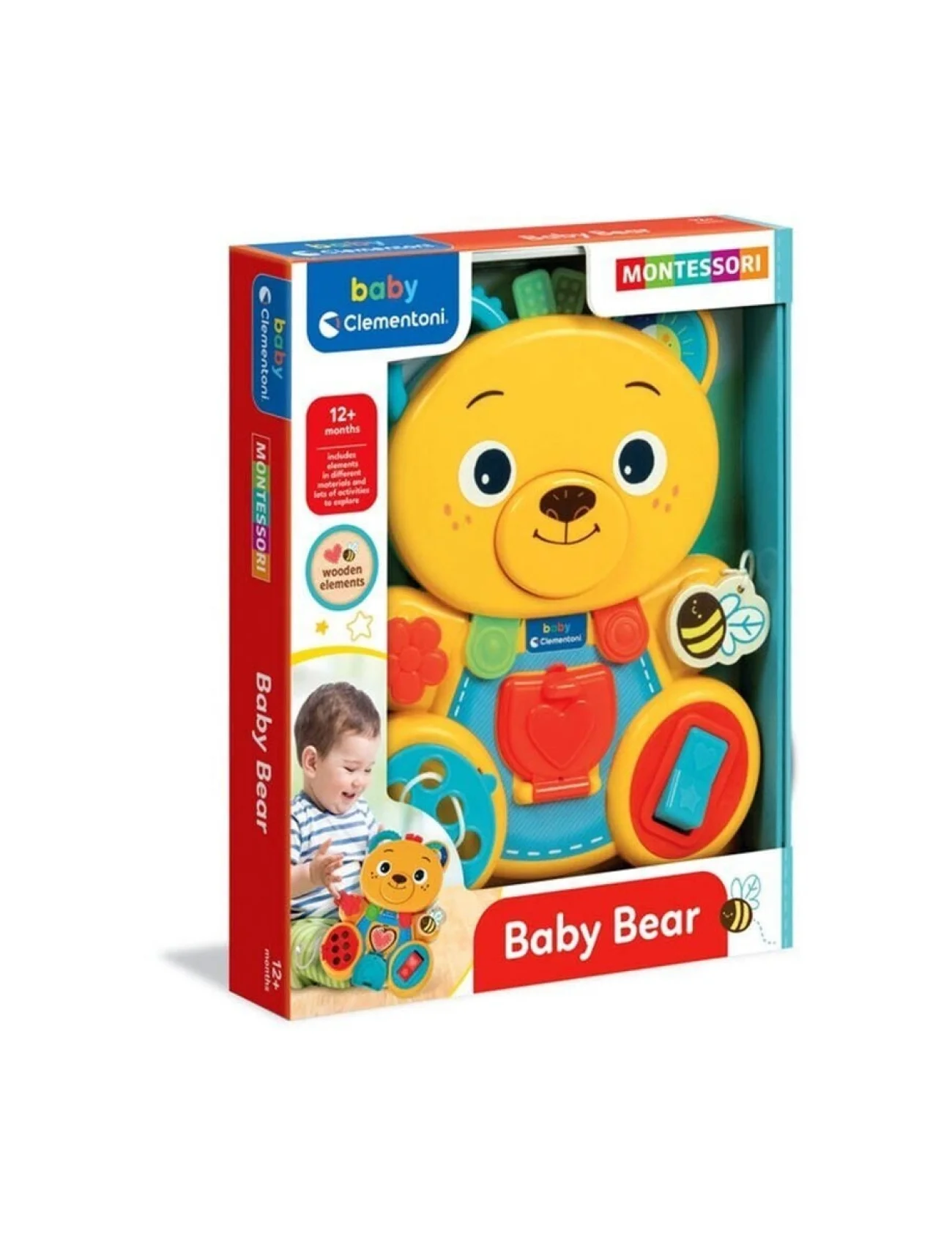 17856 Baby Clementoni - Montessori Aktiviteli Ayıcık