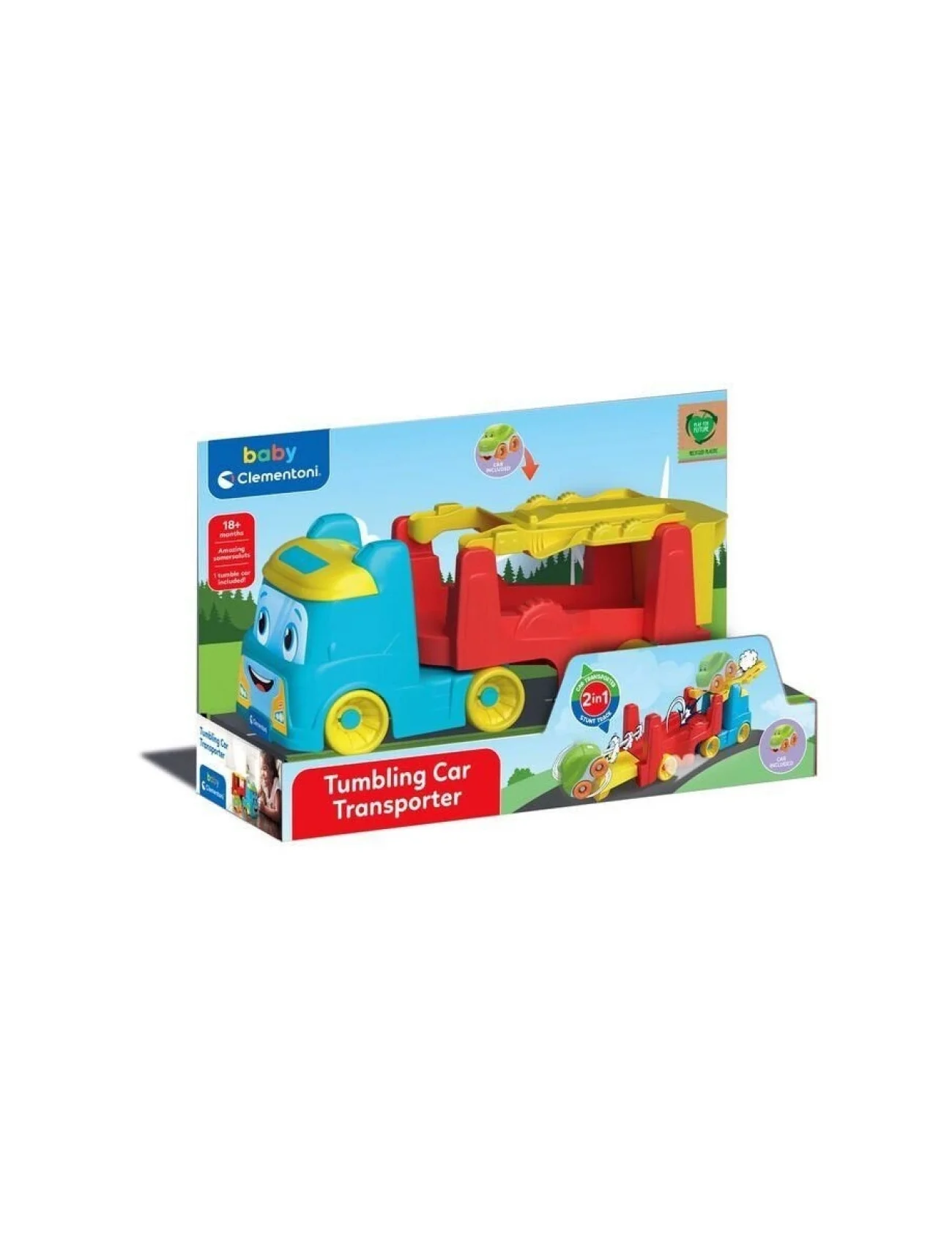 17892 Baby Clementoni - Taklacı Arabalar Çekici Kamyonu