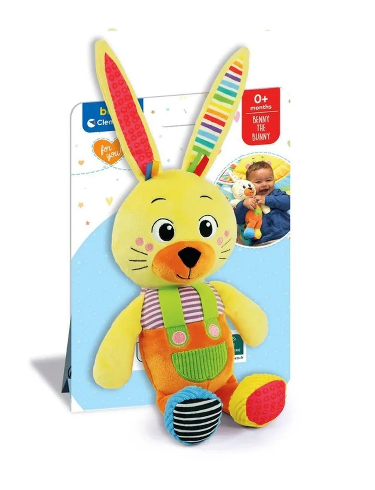 17907 Baby Clementoni - Yumuşacık Tavşancık