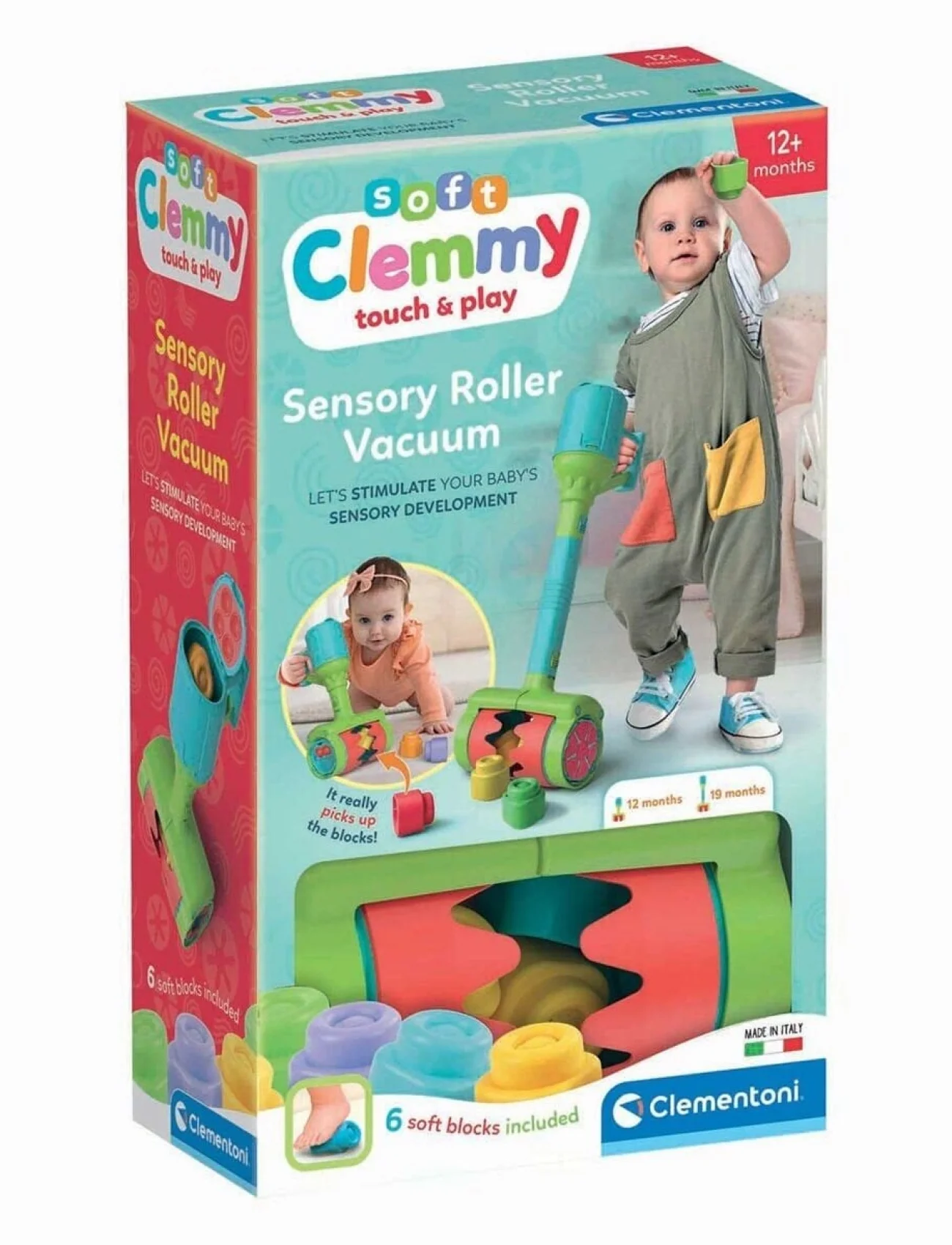 17975 Soft Clemmy - Duyusal Vakumlu Süpürge 6-36 ay