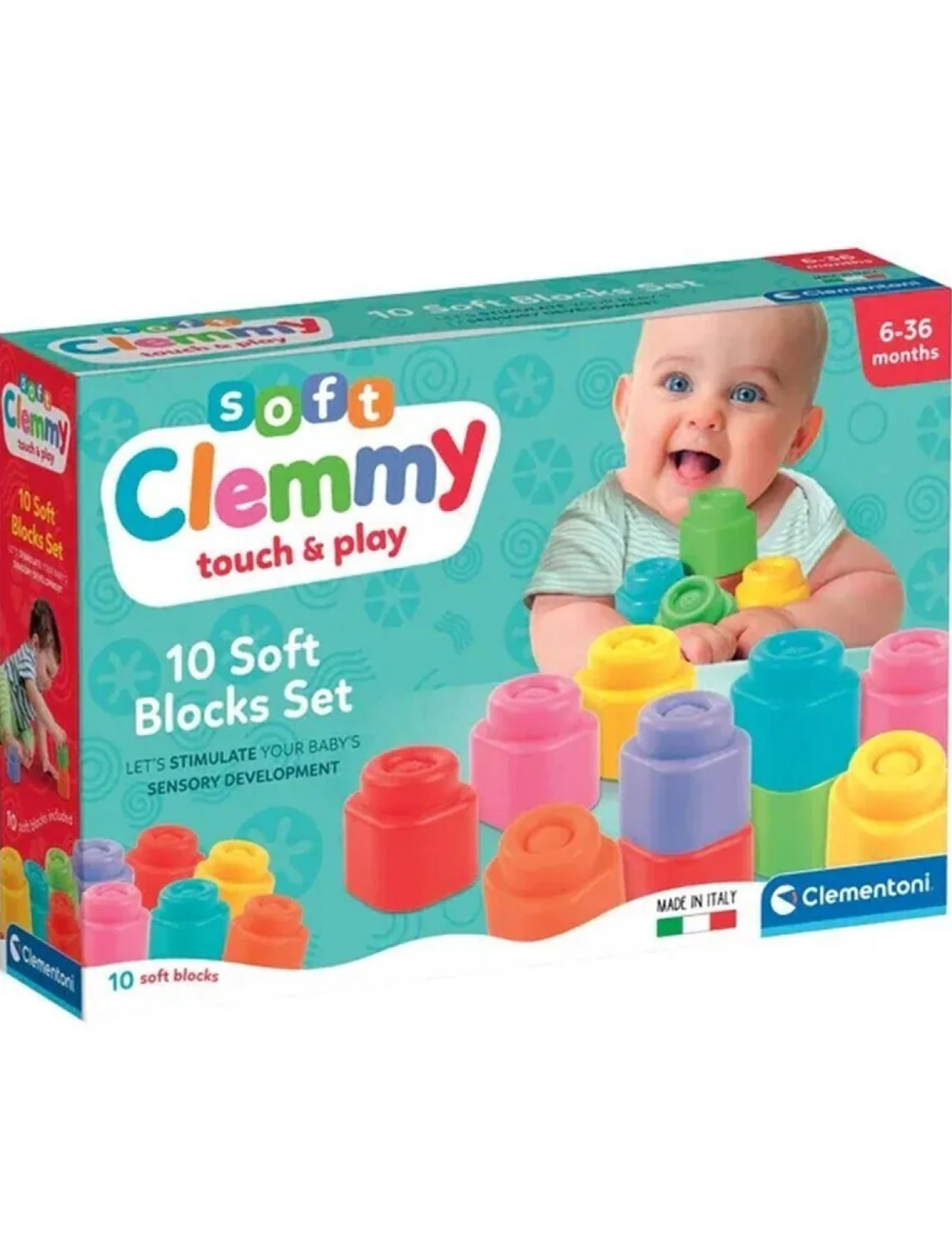 17988 Soft Clemmy - Yumuşak Blok Oyun Seti - 10 parça