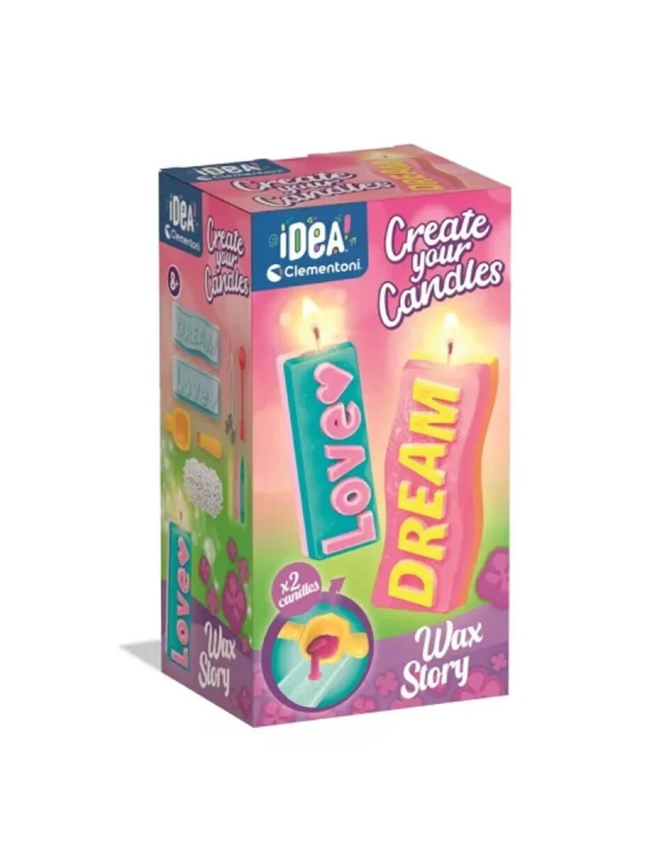 18353 Idea Clemetoni - Yaratıcı Mumlar ve Mesajları +7 yaş