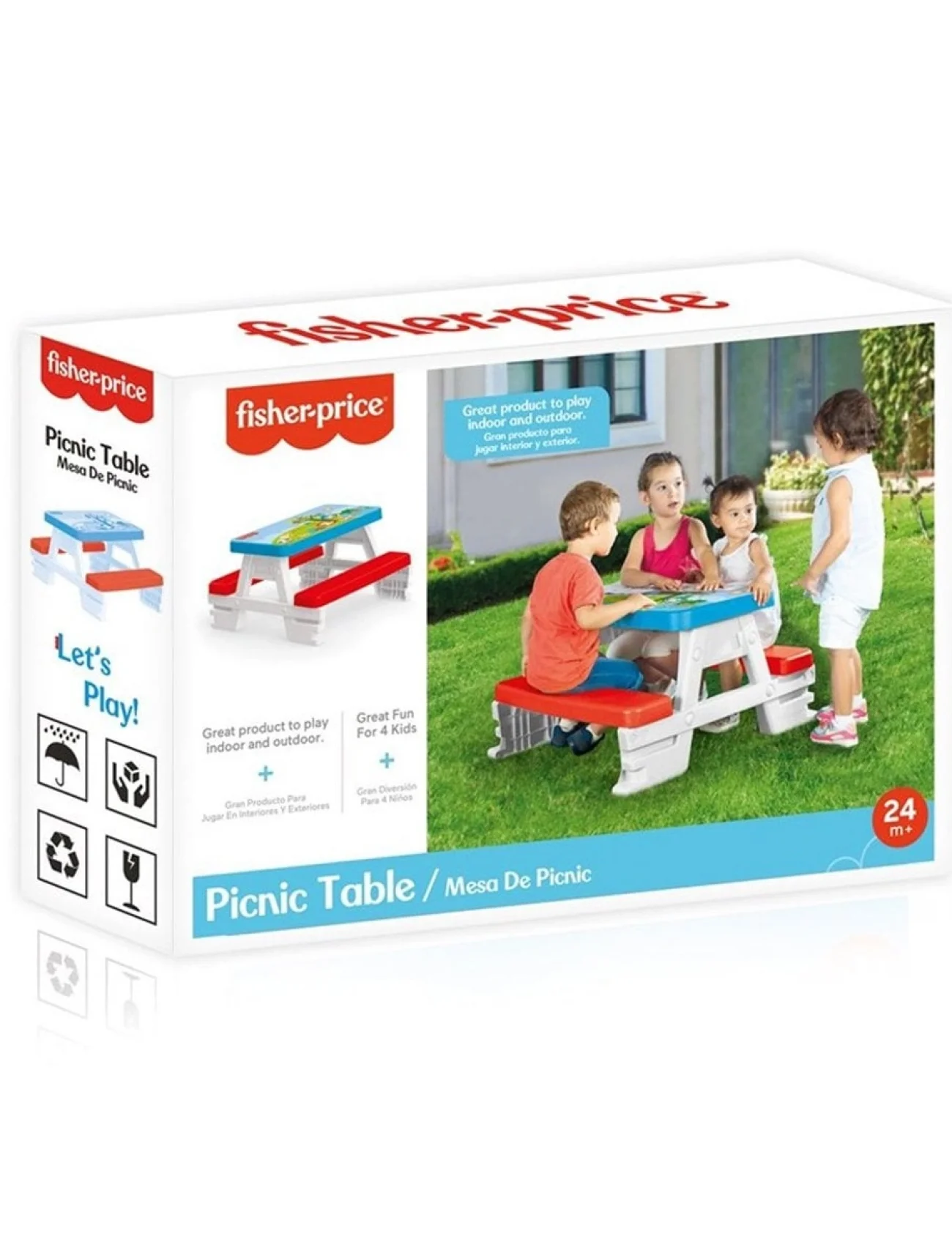 1838 Fisher - Price Oyuncak Piknik Masası
