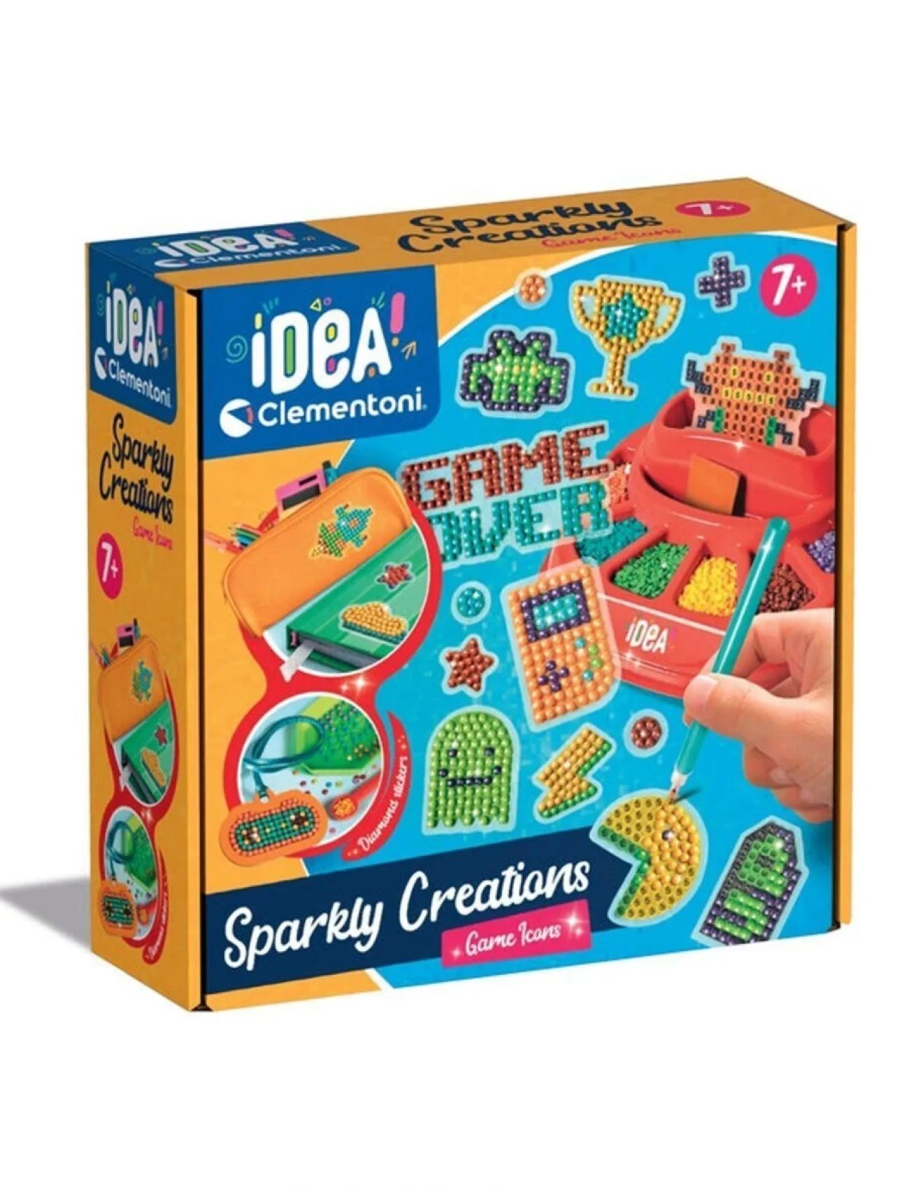 18774 Idea Clemetoni - Işıltılı Tasarım Seti - Oyun İkonları