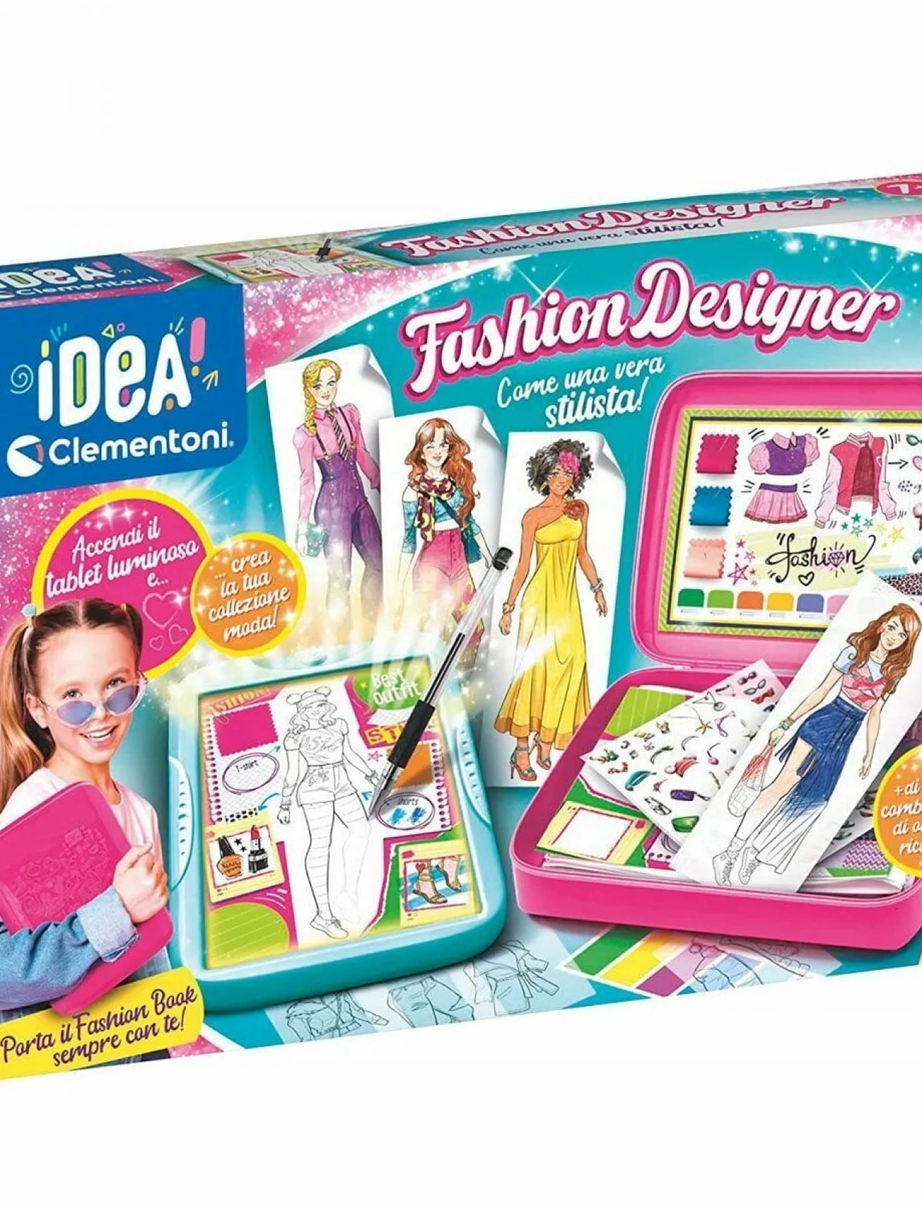 18776 Clementoni Idea Moda Tasarımcısı +7 yaş