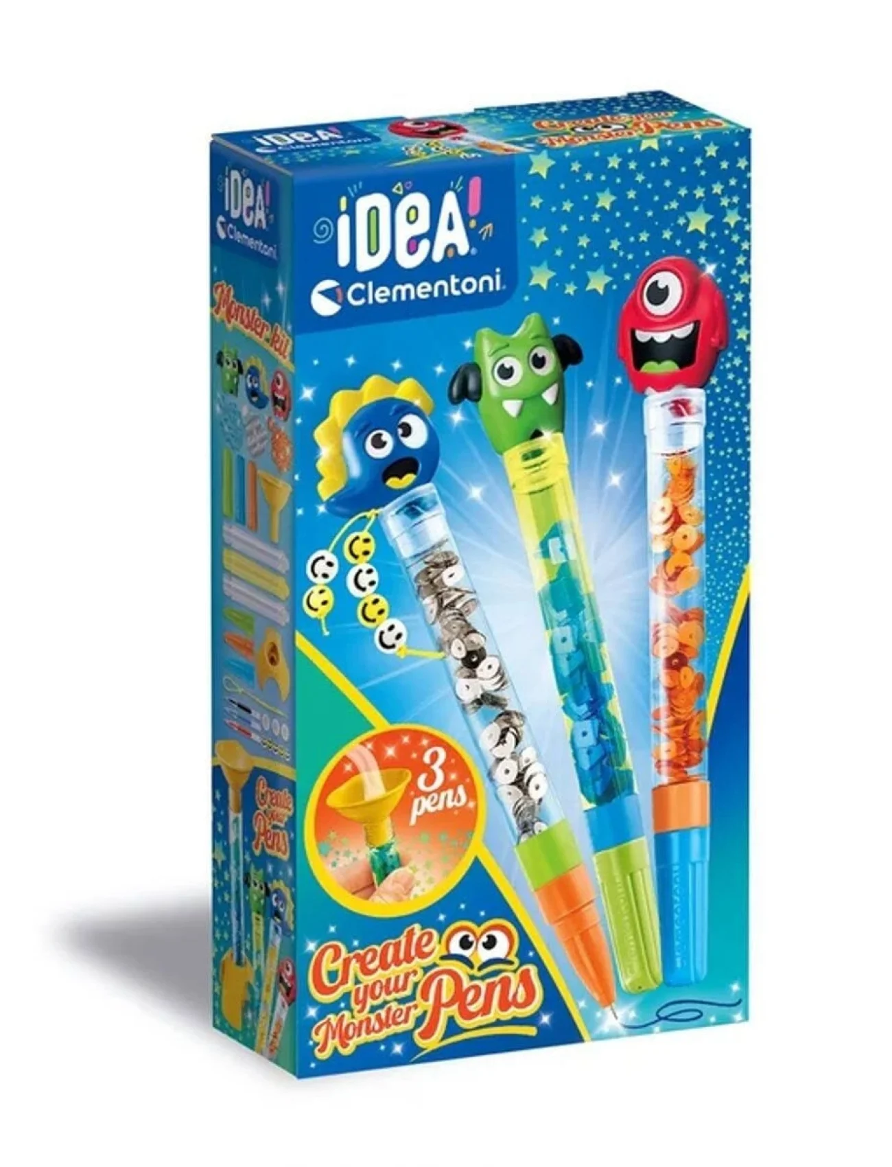 18828 Idea Clemetoni - Mini Kalem Laboratuvarı - Canavarlar