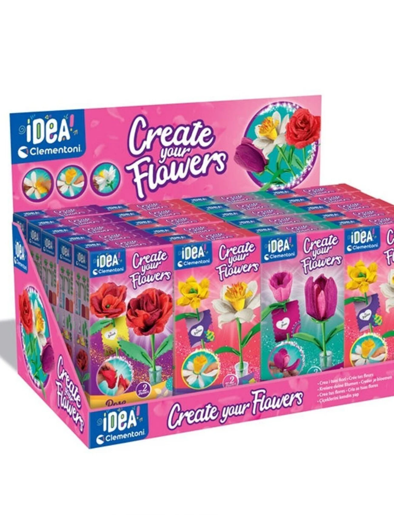 18867 Idea Clemetoni - Çiçek Tasarımı - Kendi Çiçeğini Yap(Belirtilen fiyat, tekli satış için adet fiyatıdır.)