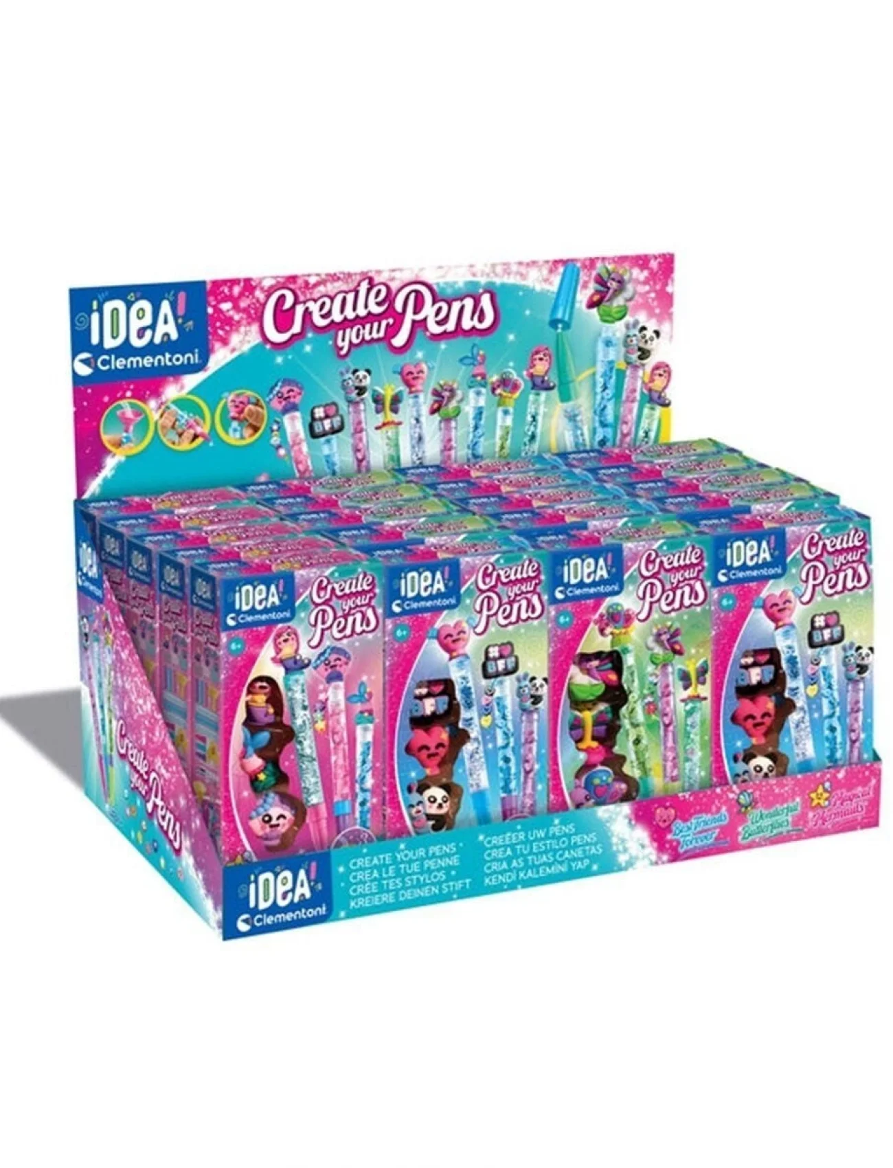 18869 Idea Clemetoni - Kalem Tasarım Standı - Kendi Kalemini Yarat(Belirtilen fiyat, tekli satış için adet fiyatıdır.)