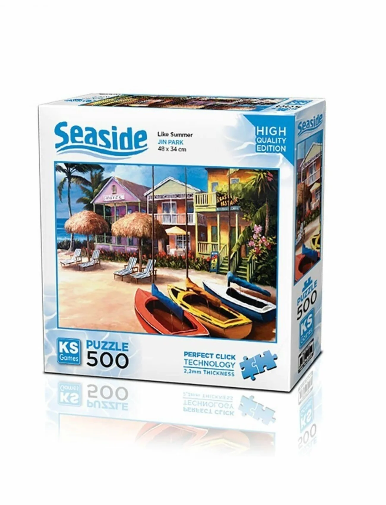 20044 Welcome to Beach Like Summer 500 Parça Puzzle -KSPuzzle