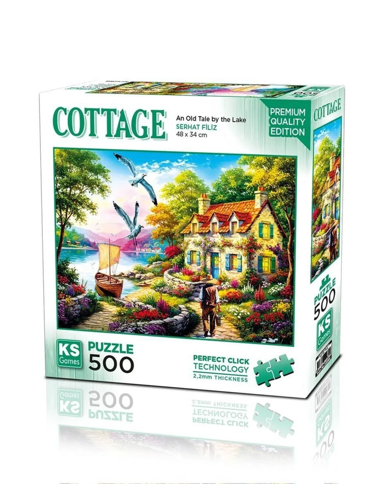 20084 PUZZLE 500 AN OLD TALE BY THE LAKE