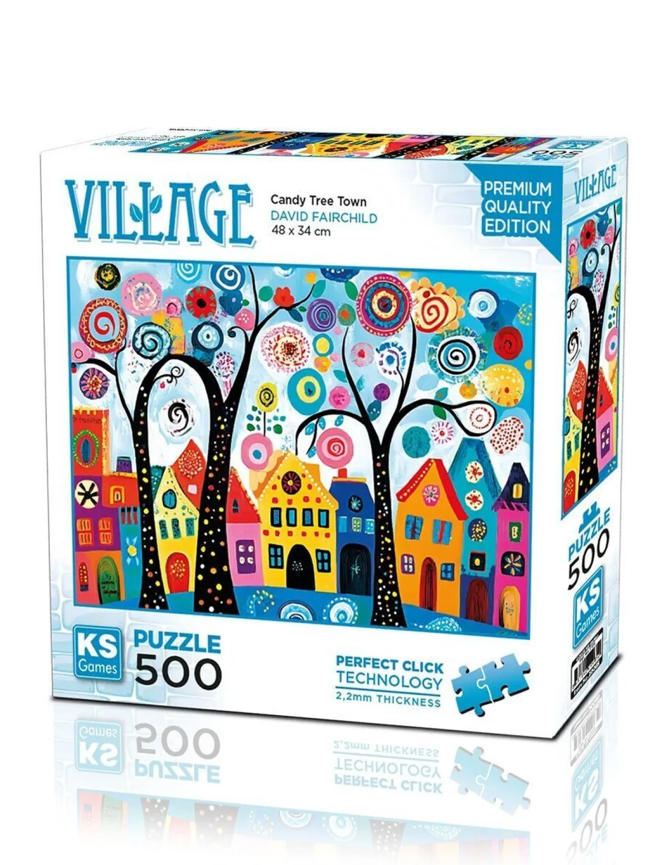 20085 PUZZLE 500 CANDY TREE TOWN