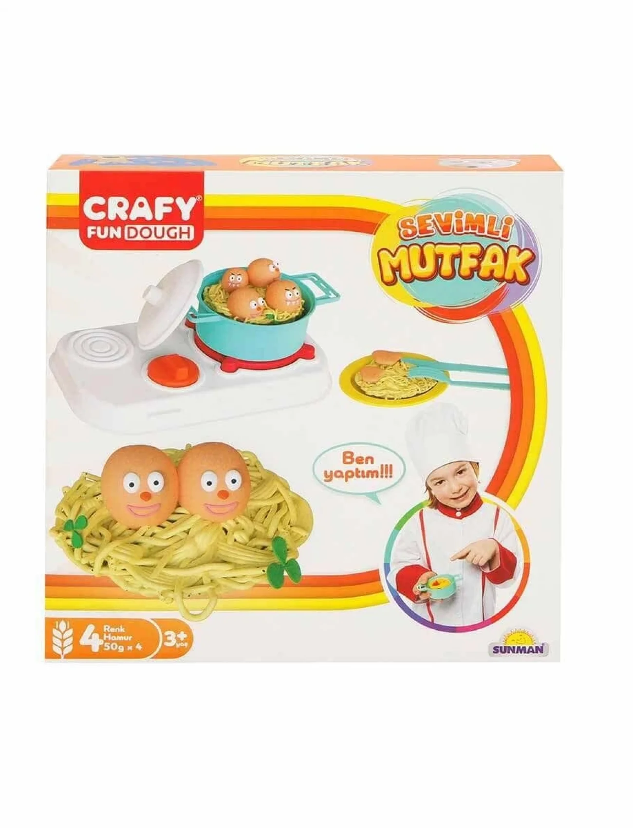 2010 Crafy Sevimli Mutfak 200 gr. 10 Parça