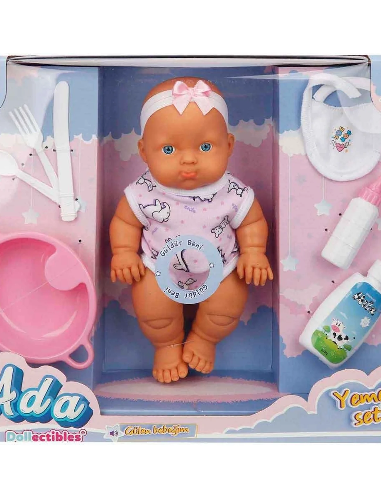 20120 Sunman, Ada Bebek Yemek Seti 23 cm