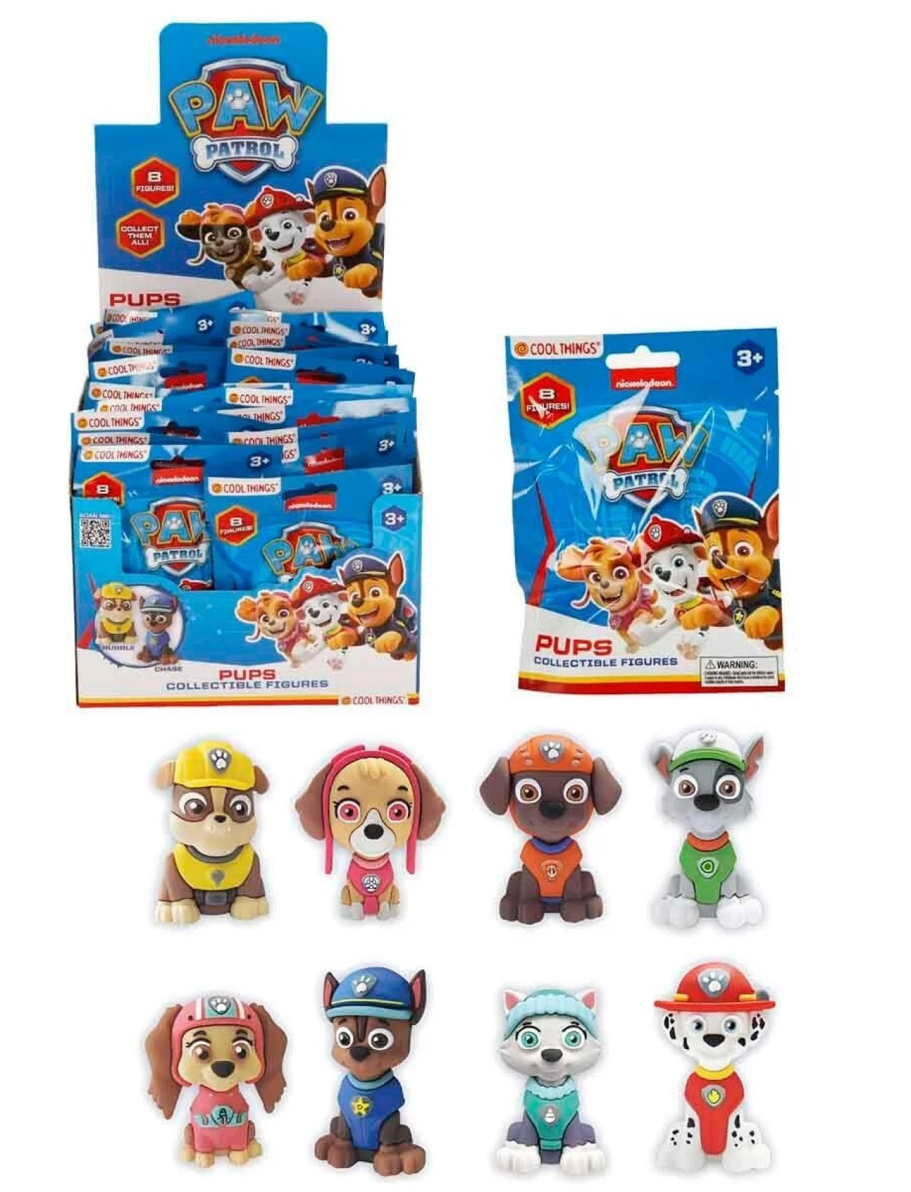 20256 SUN-CLT-3D FİGÜR PAW PATROL PUPS SÜRPRİZ PAKET PAW 36D(Belirtilen fiyat, tekli satış için adet fiyatıdır.)
