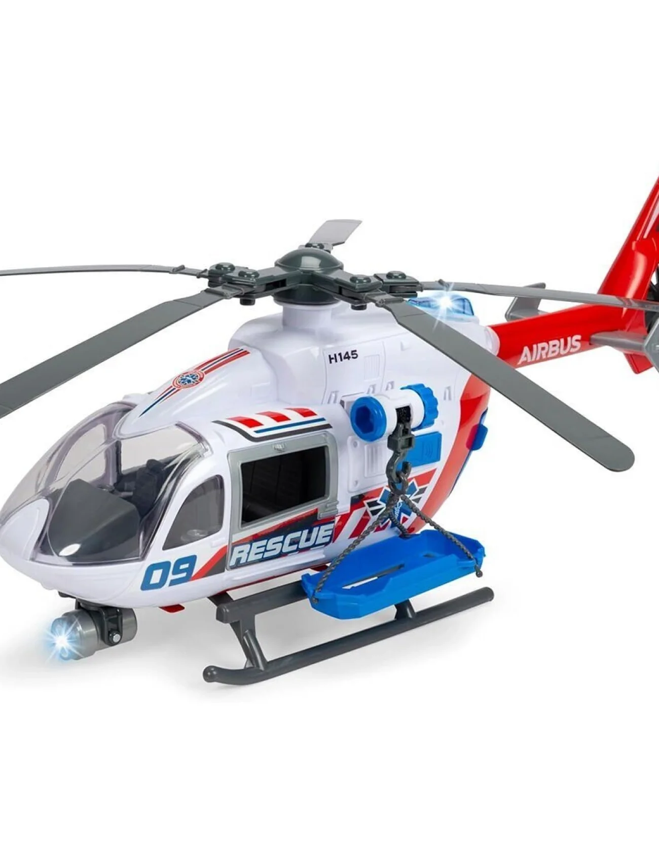 203719035 Giant HelicopterAirbus H1450 light sound manual winch wind up pr