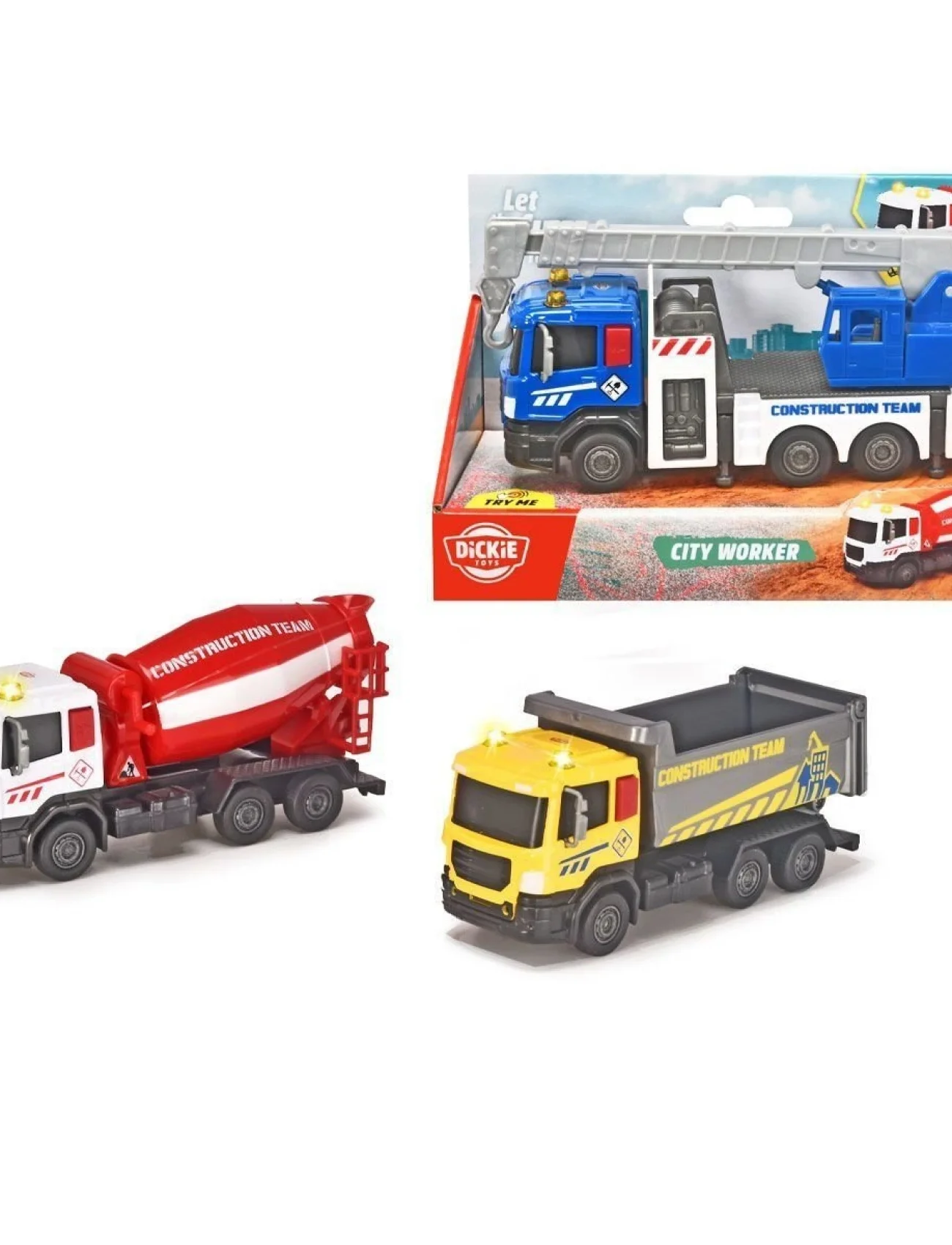 203722014 Şehir İş Makineleri -Dickietoys