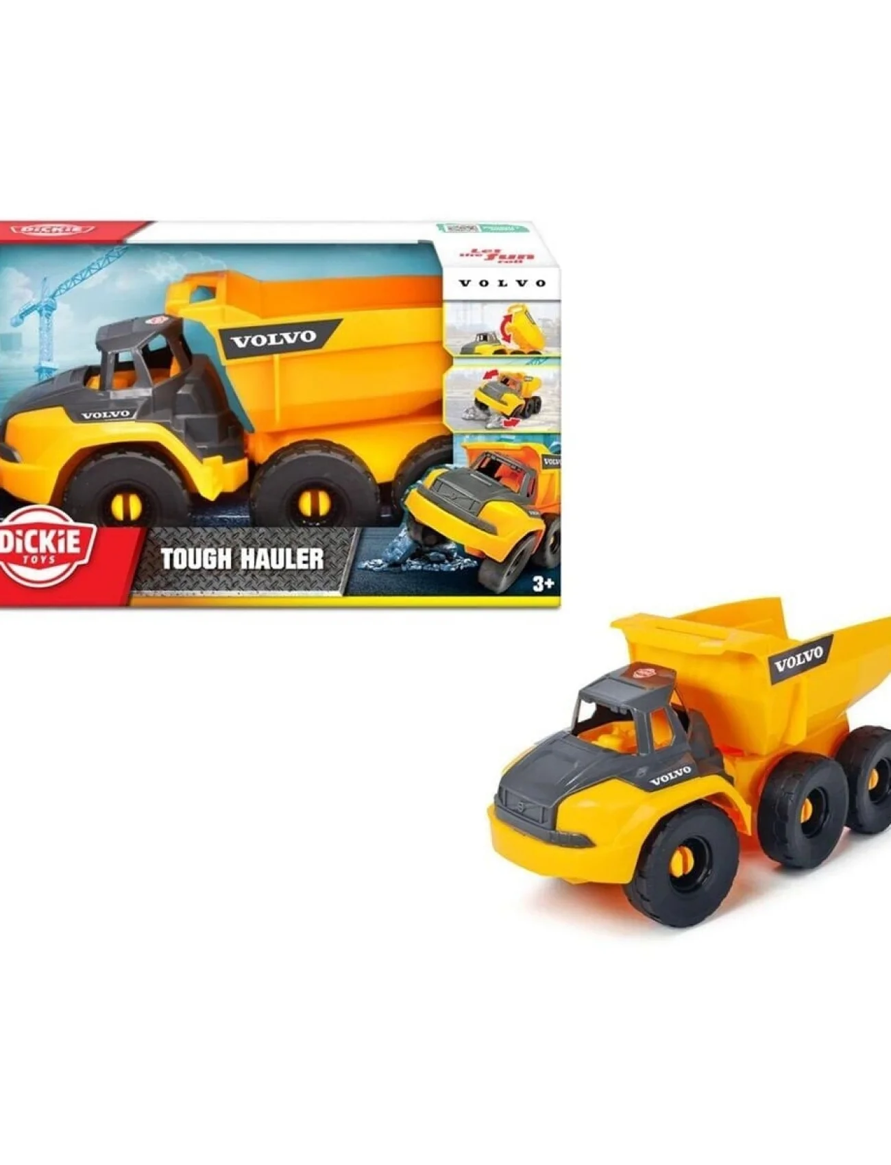 203724009 Volvo Tough HaulerFreewheel moveable dump area articulated joint