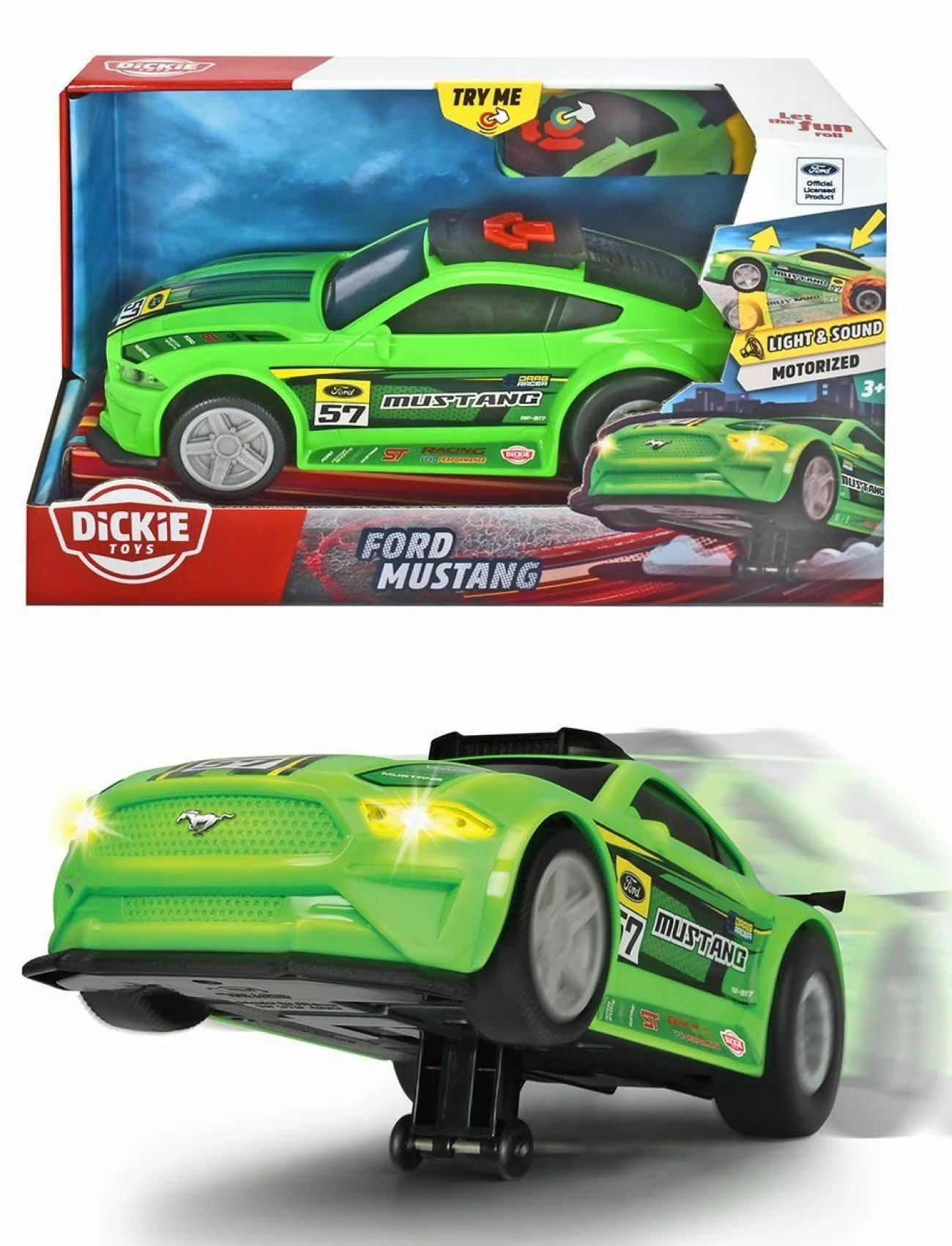 203764009 Ford Mustang - Wheelie Raiders