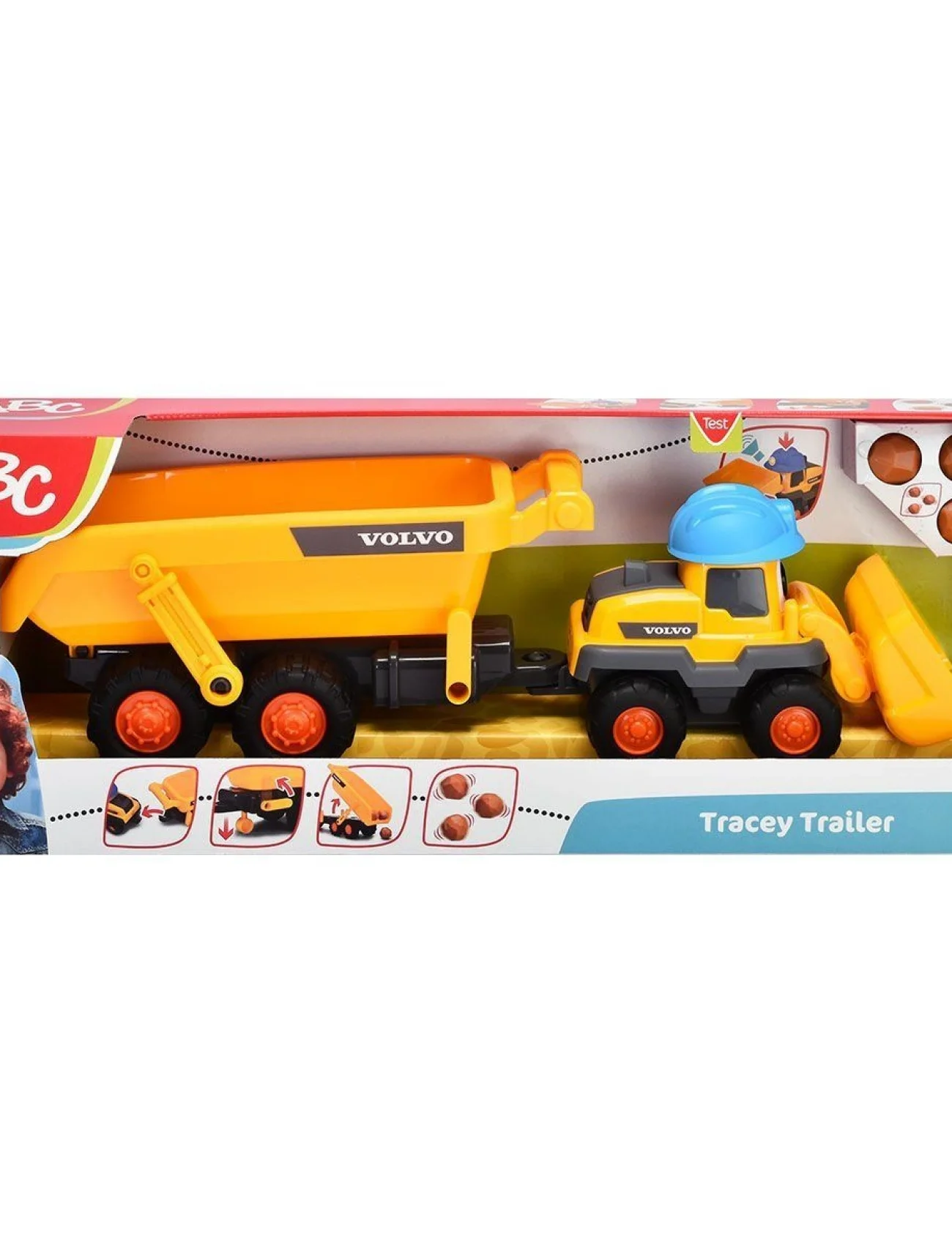 204119007 ABC Tracey Trailer -Dickietoys