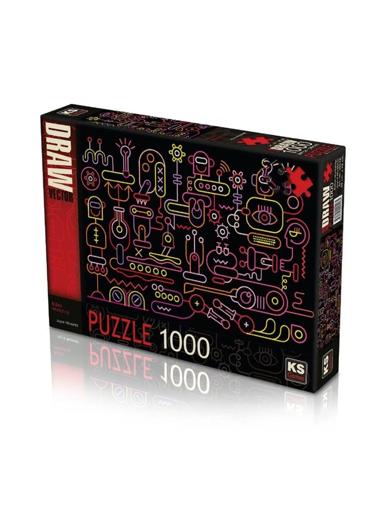 20518 Robot Atölyesi 1000 Parça Puzzle -KS Puzzle