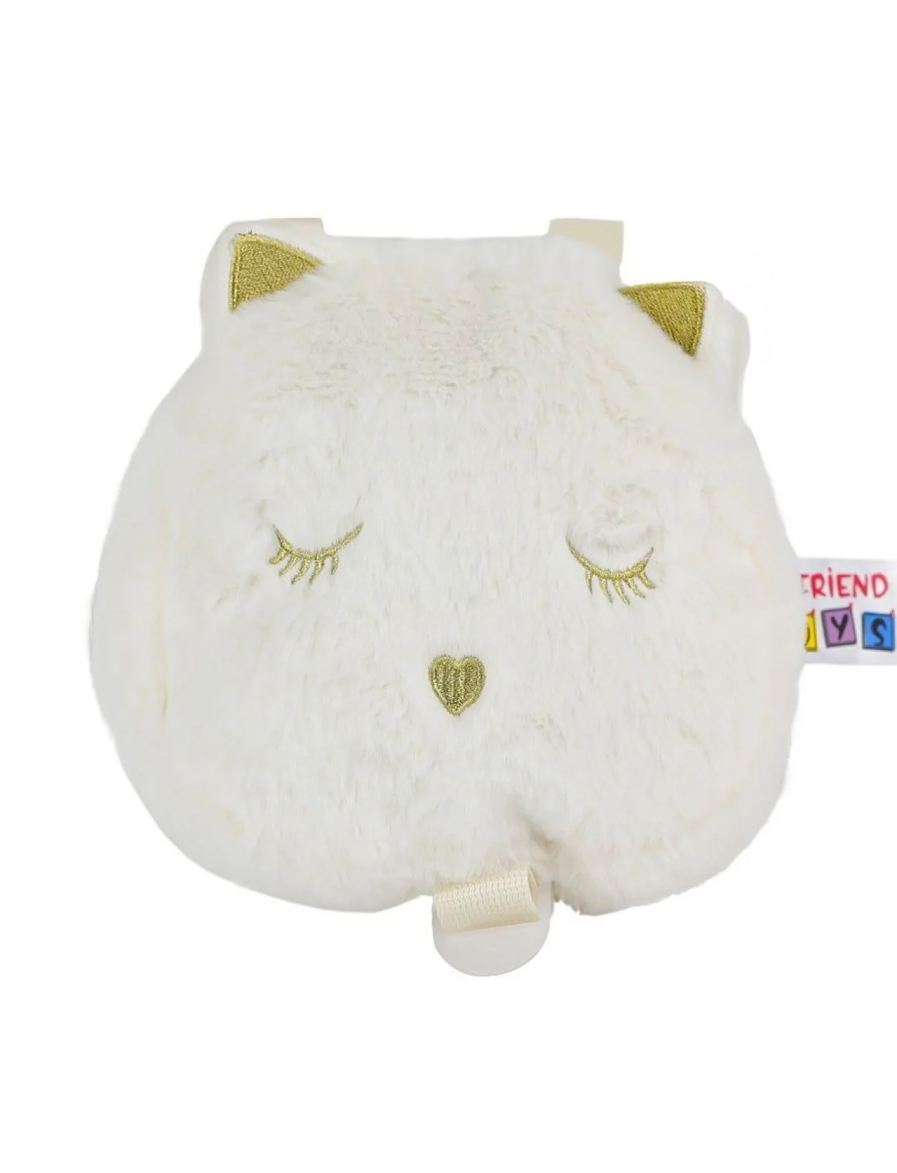 2062 Ekru Kedi Çanta -My Friend Toys