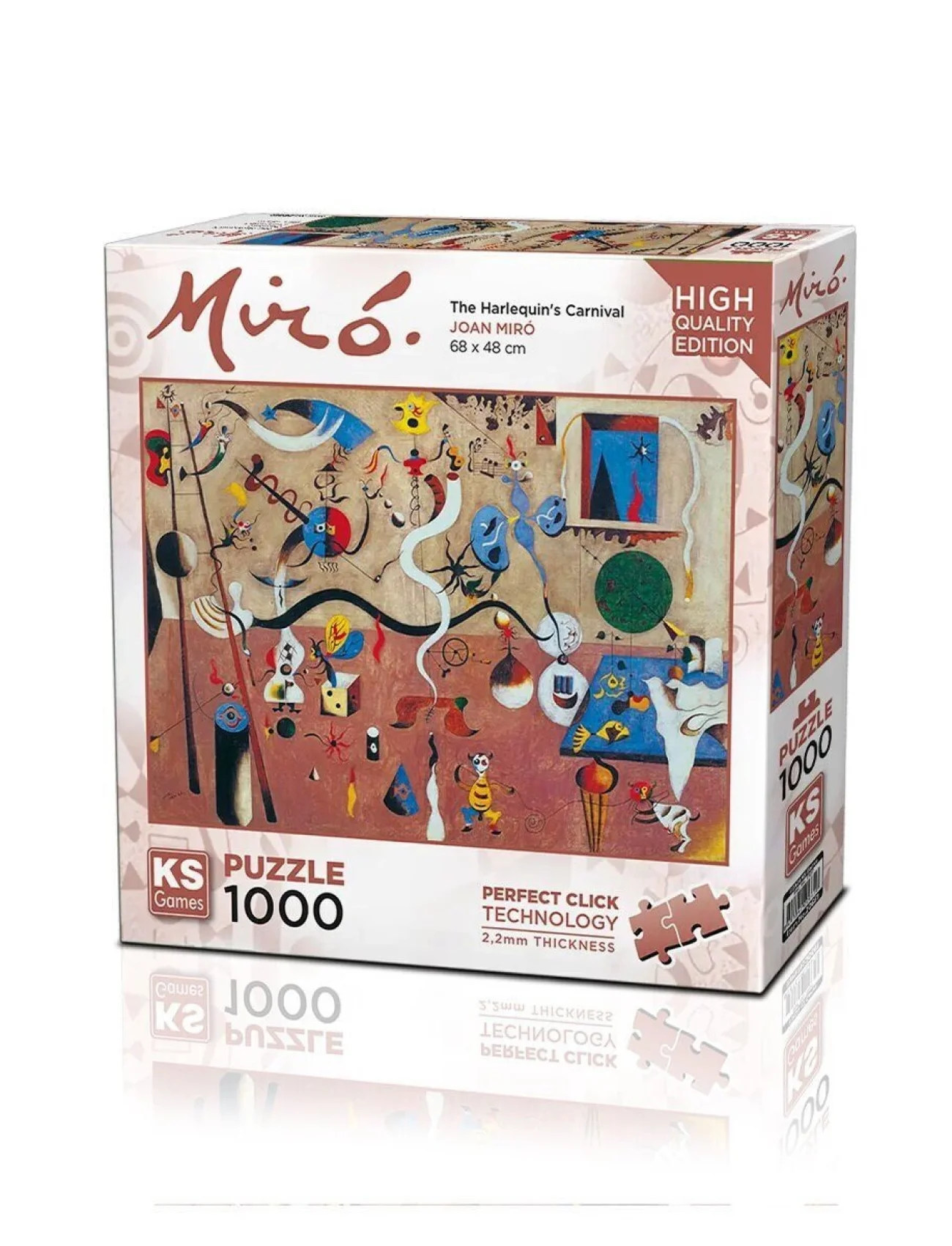 20661 PUZZLE 1000 CARNİVAL OF HARLEQUİN JOAN MİRO