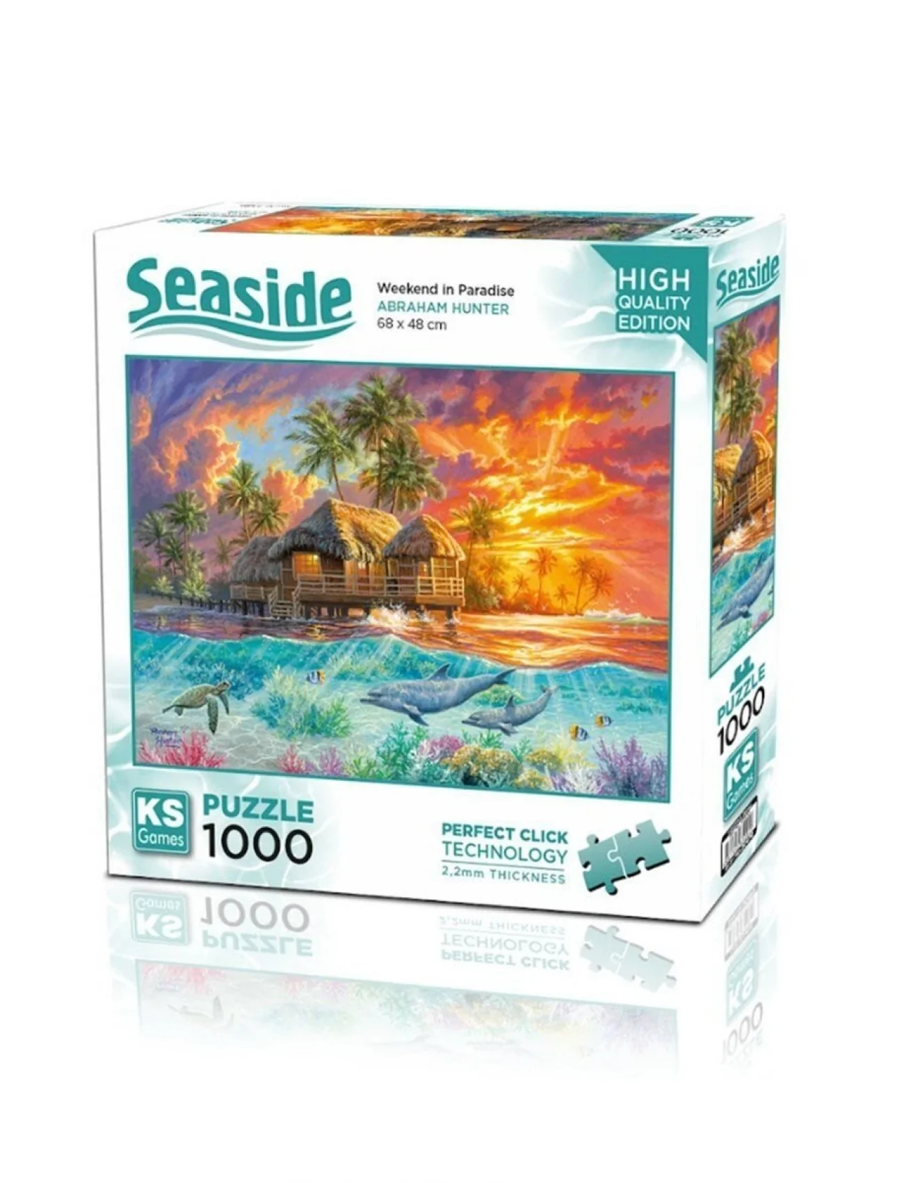 20670 Cennette Haftasonu 1000 Parça Puzzle -KS Puzzle