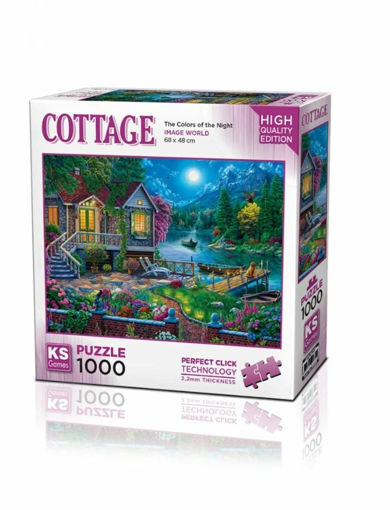20680 Gecenin Renkleri 1000 Parça Puzzle -KS Puzzle