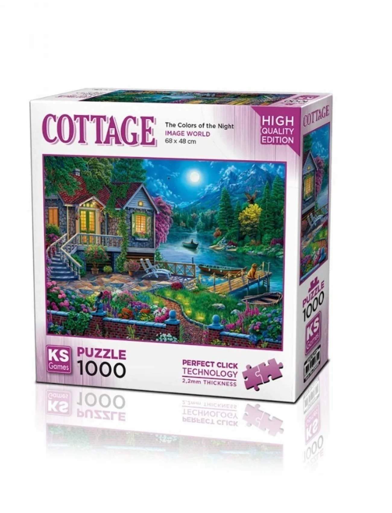 20680 Gecenin Renkleri 1000 Parça Puzzle -KS Puzzle